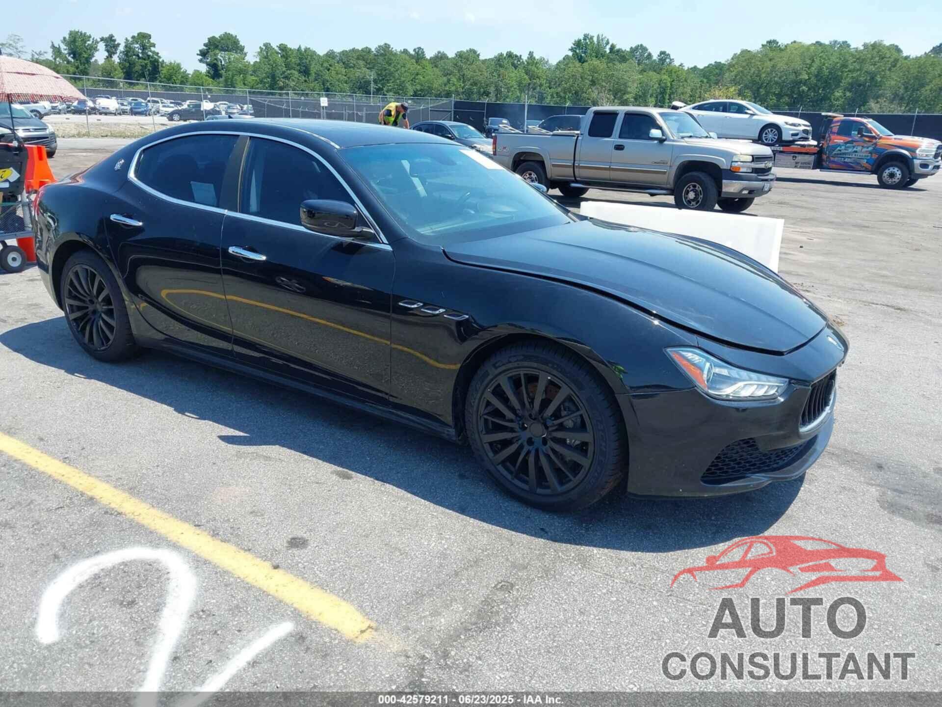 MASERATI GHIBLI 2015 - ZAM57RTA6F1133032