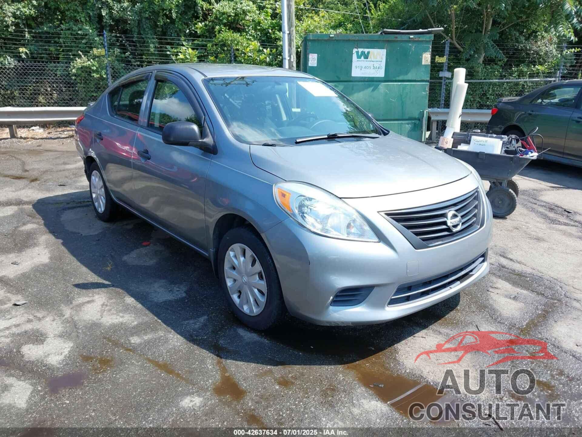NISSAN VERSA 2013 - 3N1CN7AP6DL894312