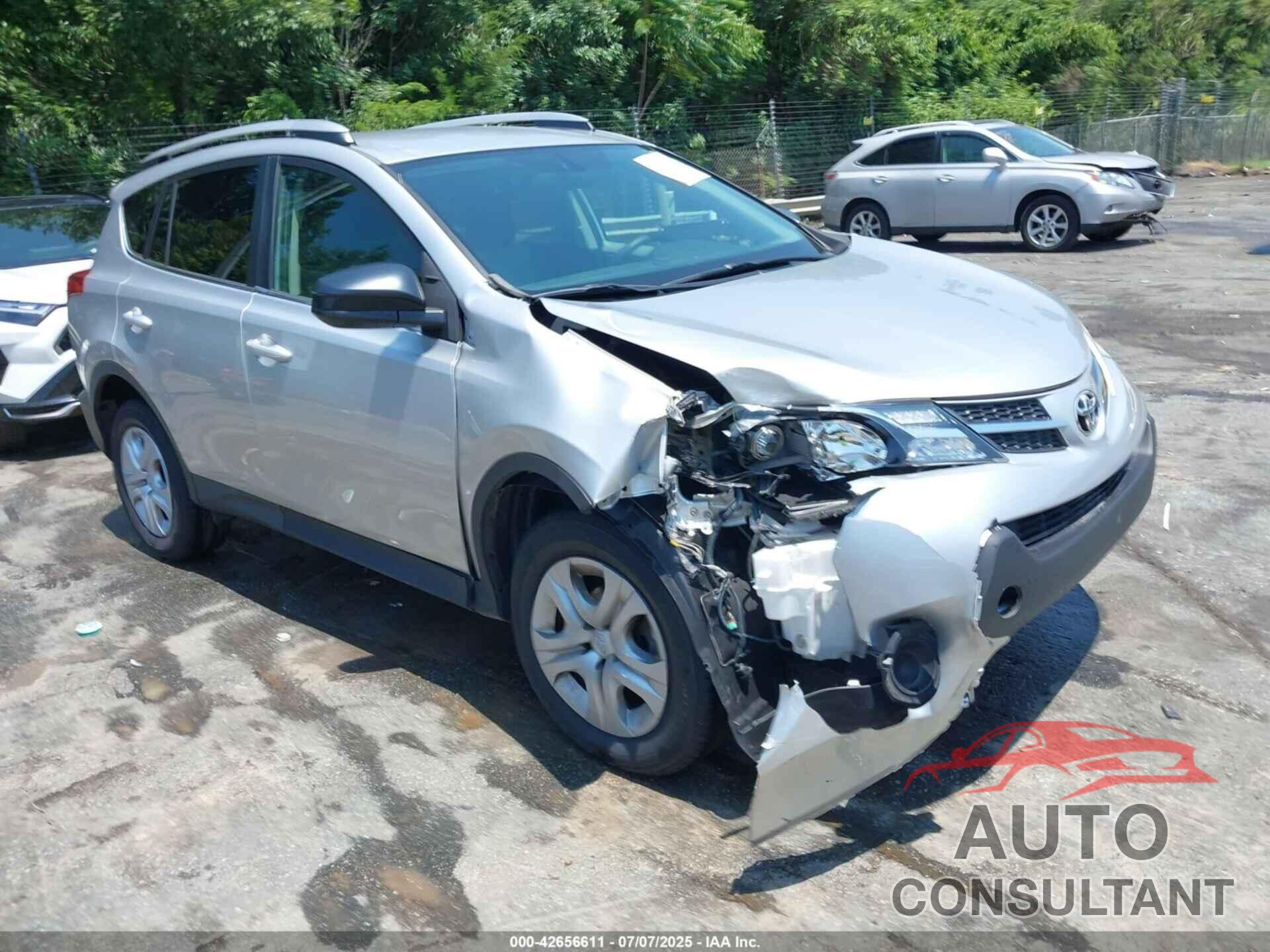TOYOTA RAV4 2013 - 2T3BFREV8DW022667