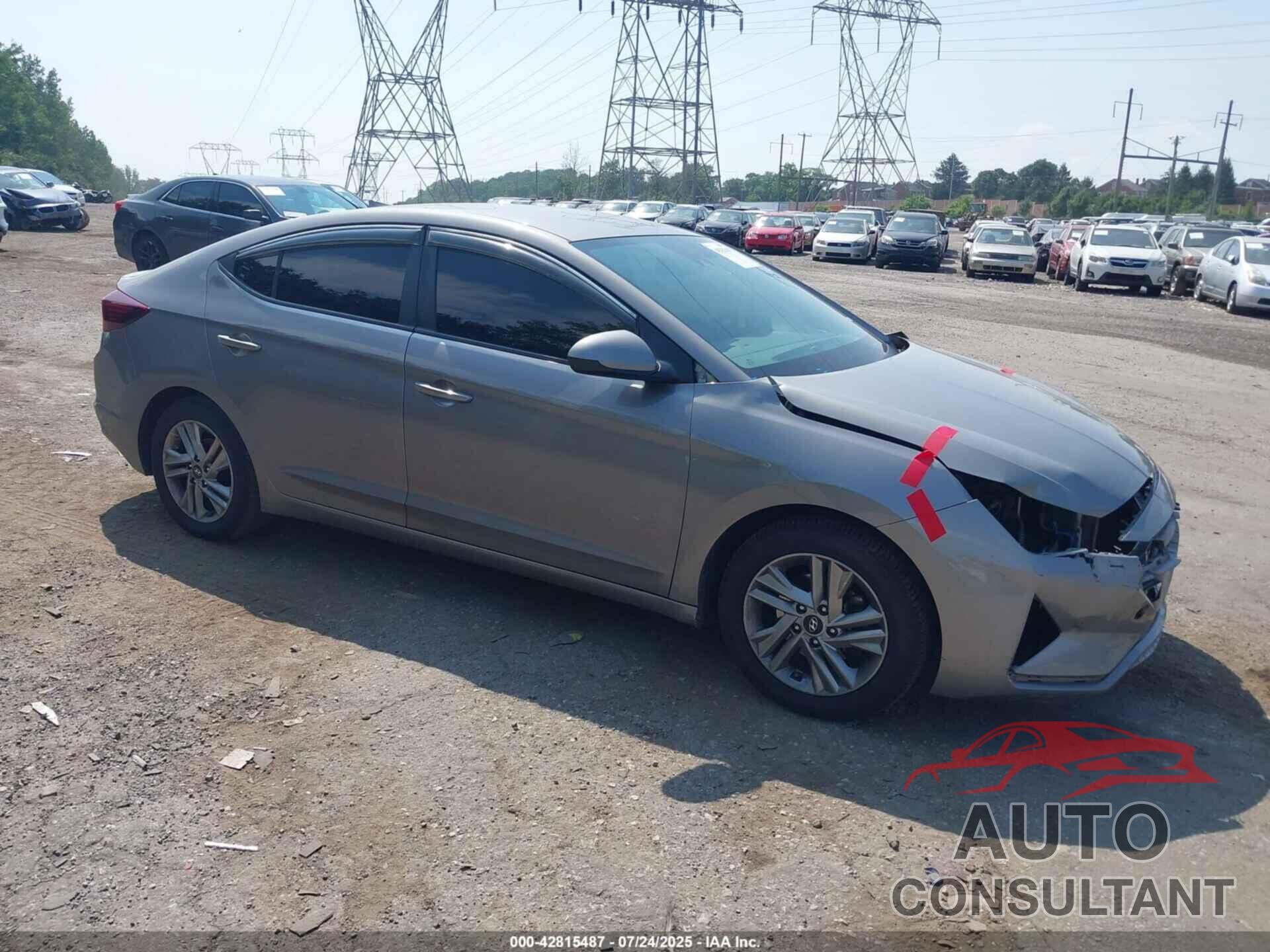 HYUNDAI ELANTRA 2020 - KMHD84LF0LU935366