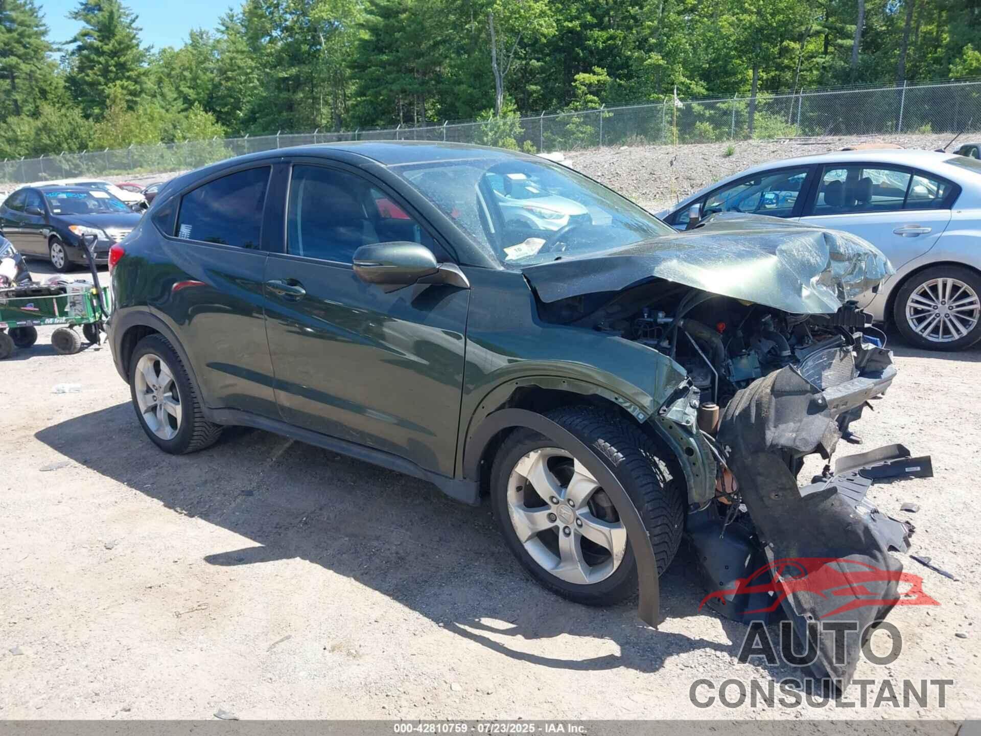 HONDA HR-V 2016 - 3CZRU6H58GM742341