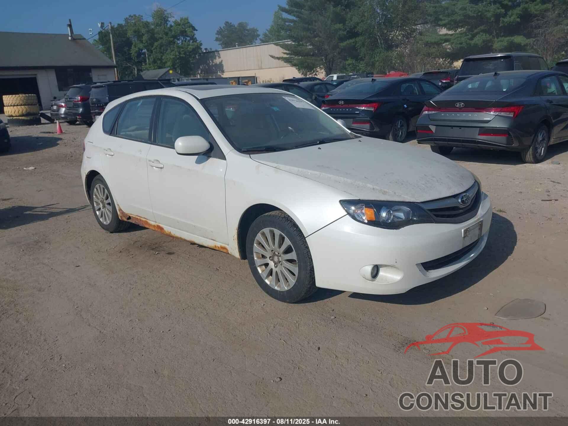 SUBARU IMPREZA 2010 - JF1GH6B69AG820703