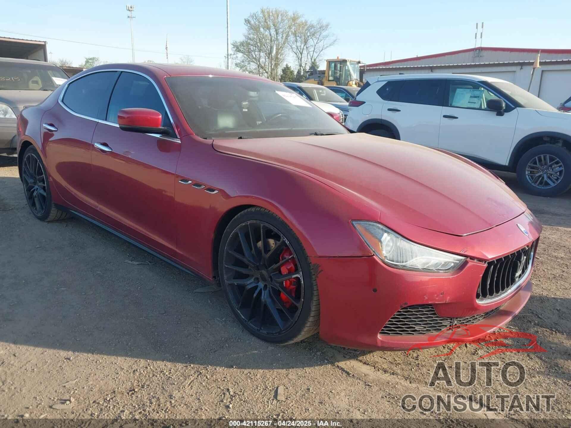 MASERATI GHIBLI 2014 - ZAM57RTA1E1126505