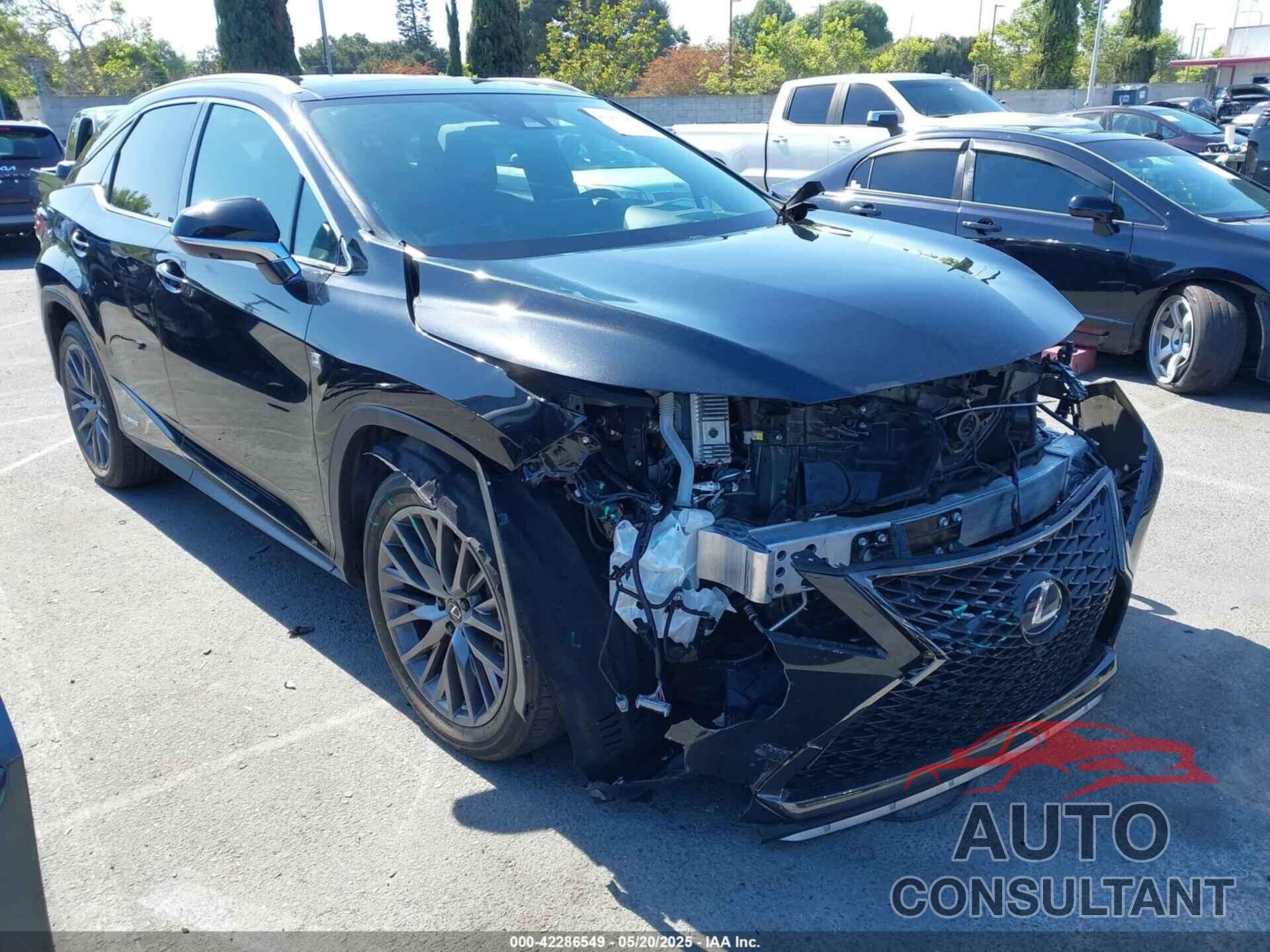 LEXUS RX 450H 2022 - 2T2YGMDA8NC082951