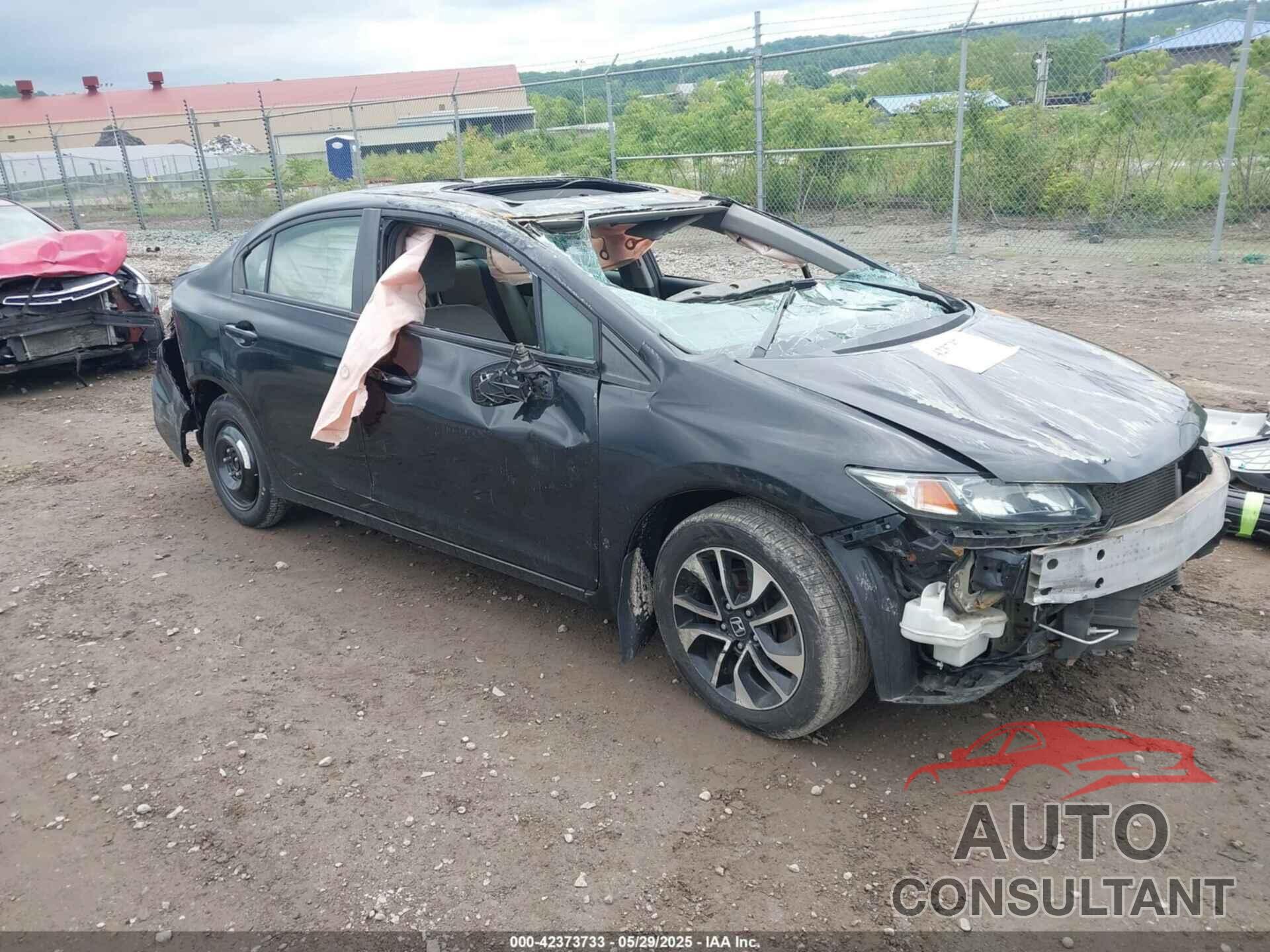 HONDA CIVIC 2013 - 2HGFB2F89DH534985