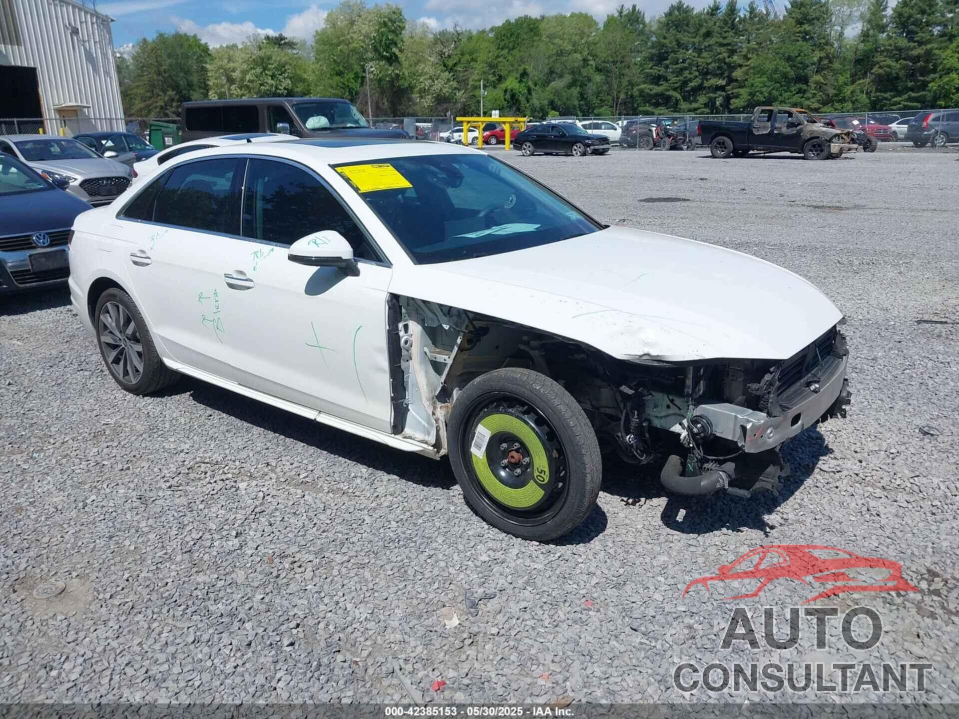 AUDI A4 2021 - WAUBBAF46MN008077