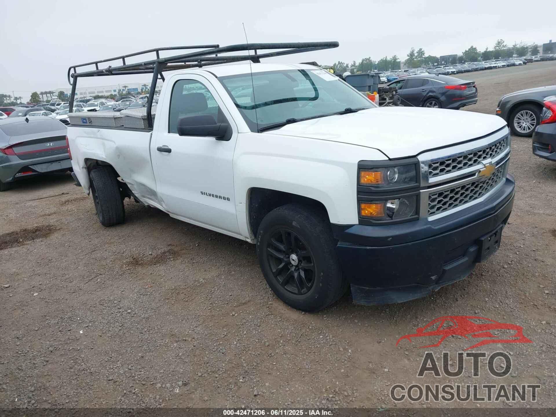 CHEVROLET SILVERADO 1500 2015 - 1GCNCPEH3FZ411210