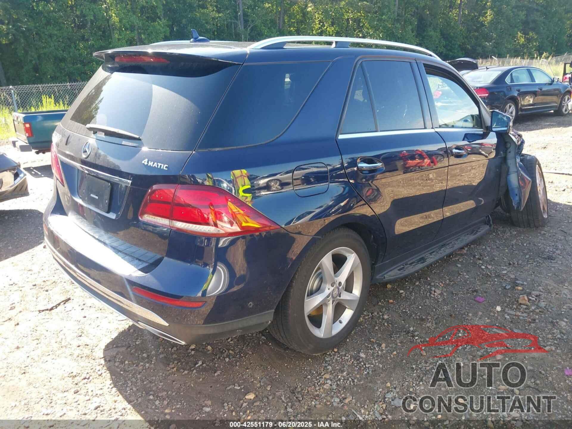 MERCEDES-BENZ GLE 350 2016 - 4JGDA5HB4GA797564