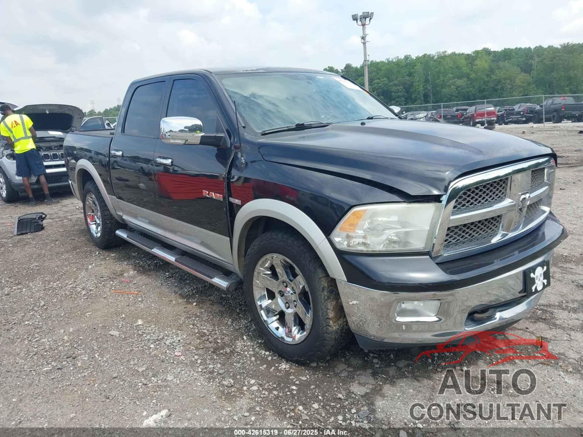 DODGE RAM 1500 2010 - 1D7RB1CT2AS121461