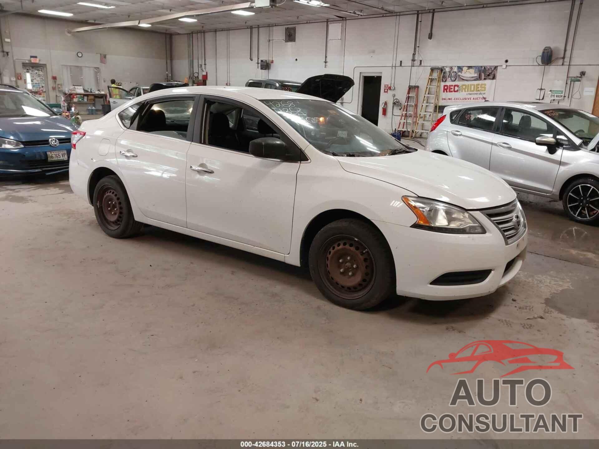 NISSAN SENTRA 2015 - 3N1AB7AP2FY243491