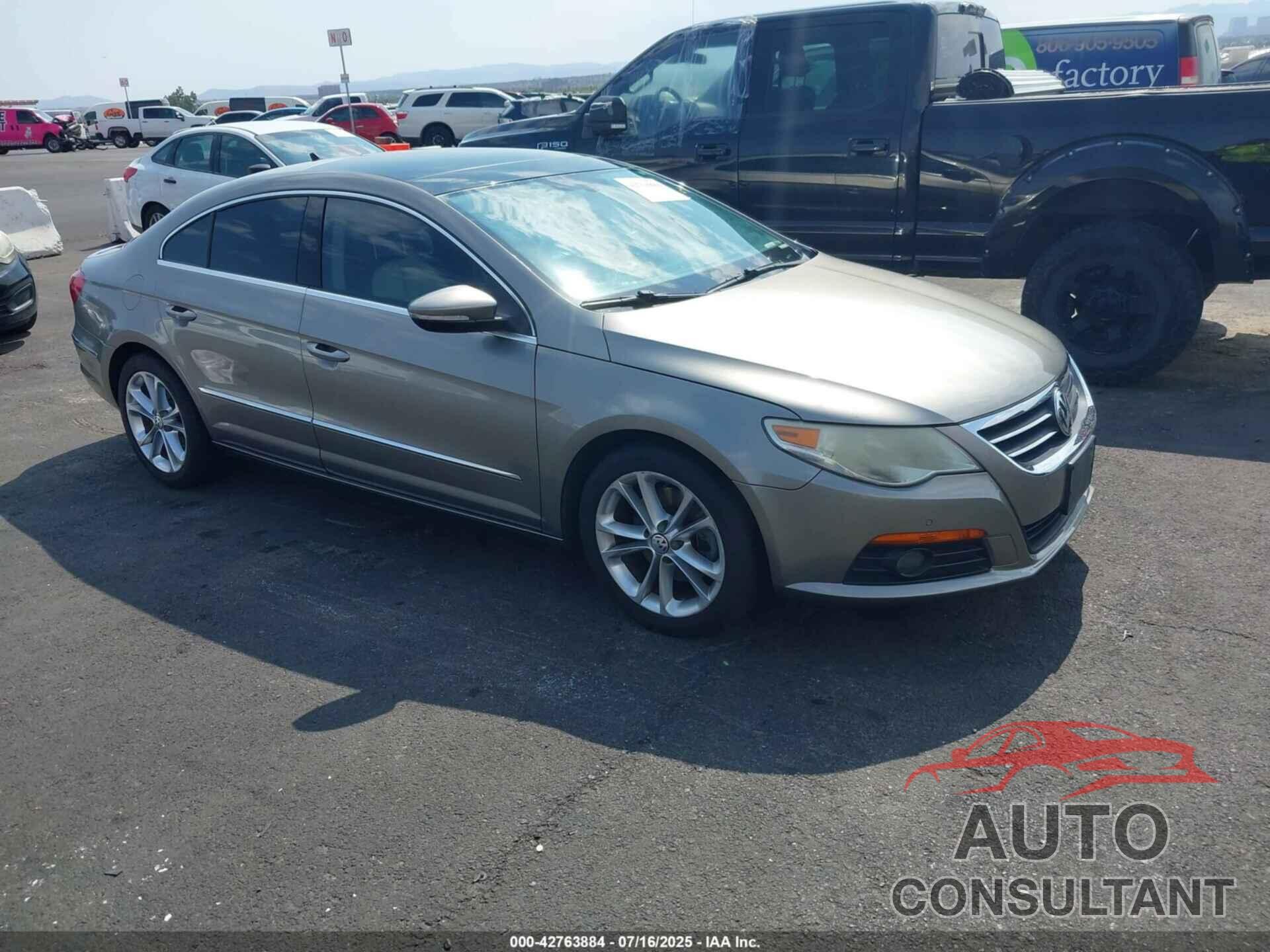 VOLKSWAGEN CC 2010 - WVWHP9AN4AE558449