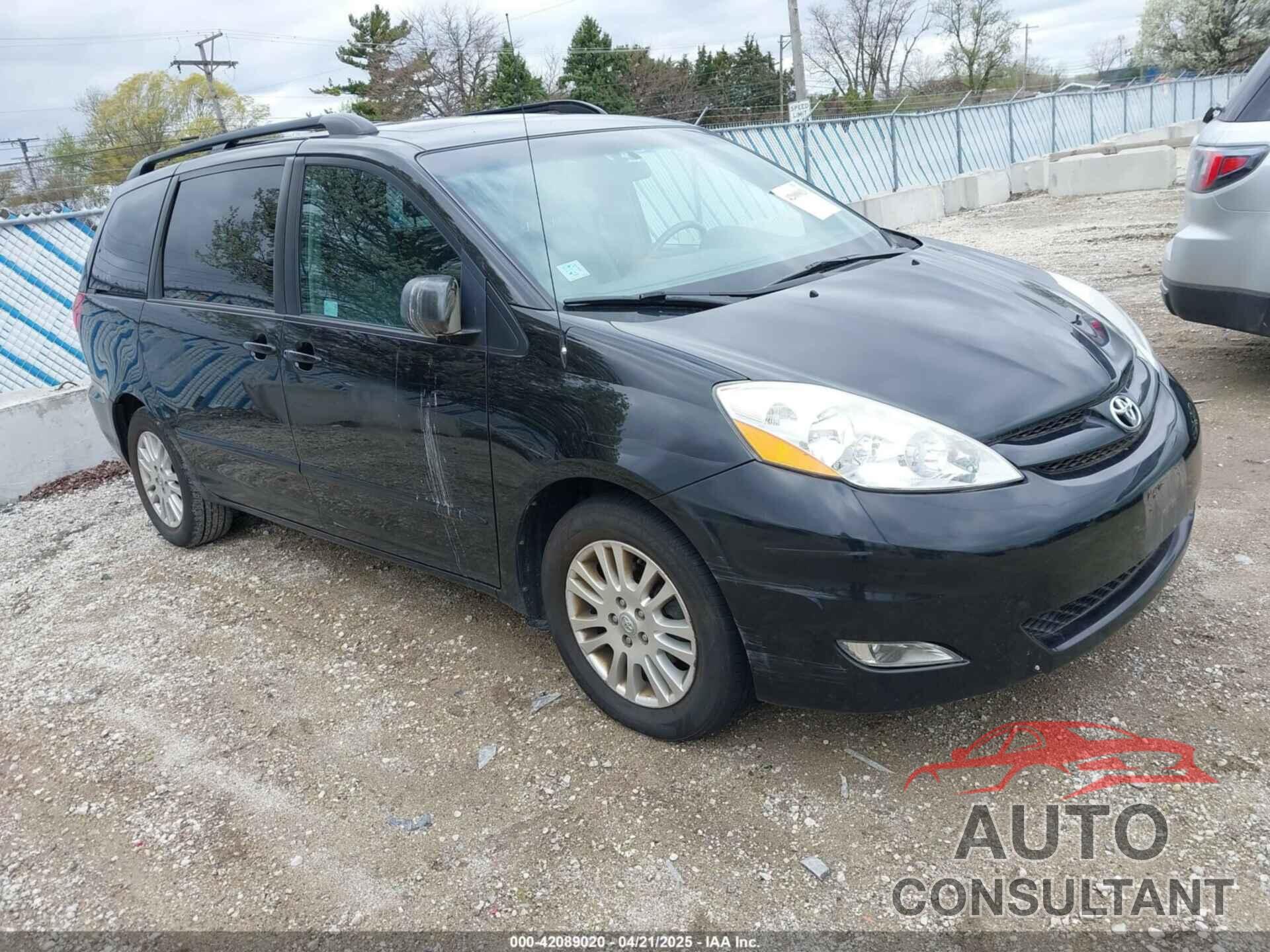 TOYOTA SIENNA 2010 - 5TDYK4CC1AS309856