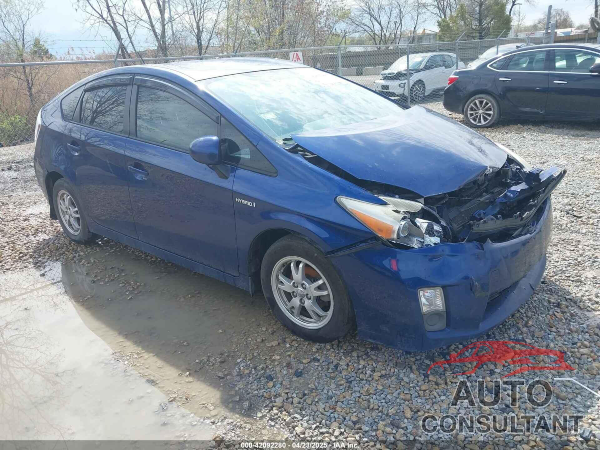 TOYOTA PRIUS 2011 - JTDKN3DU2B5315803