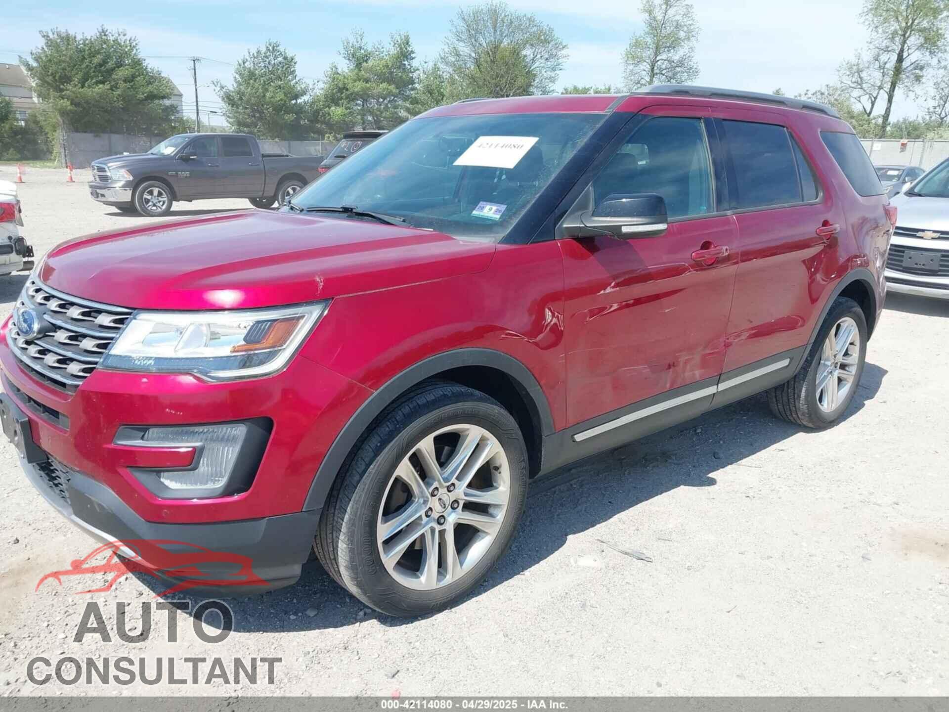 FORD EXPLORER 2017 - 1FM5K8D80HGD76128