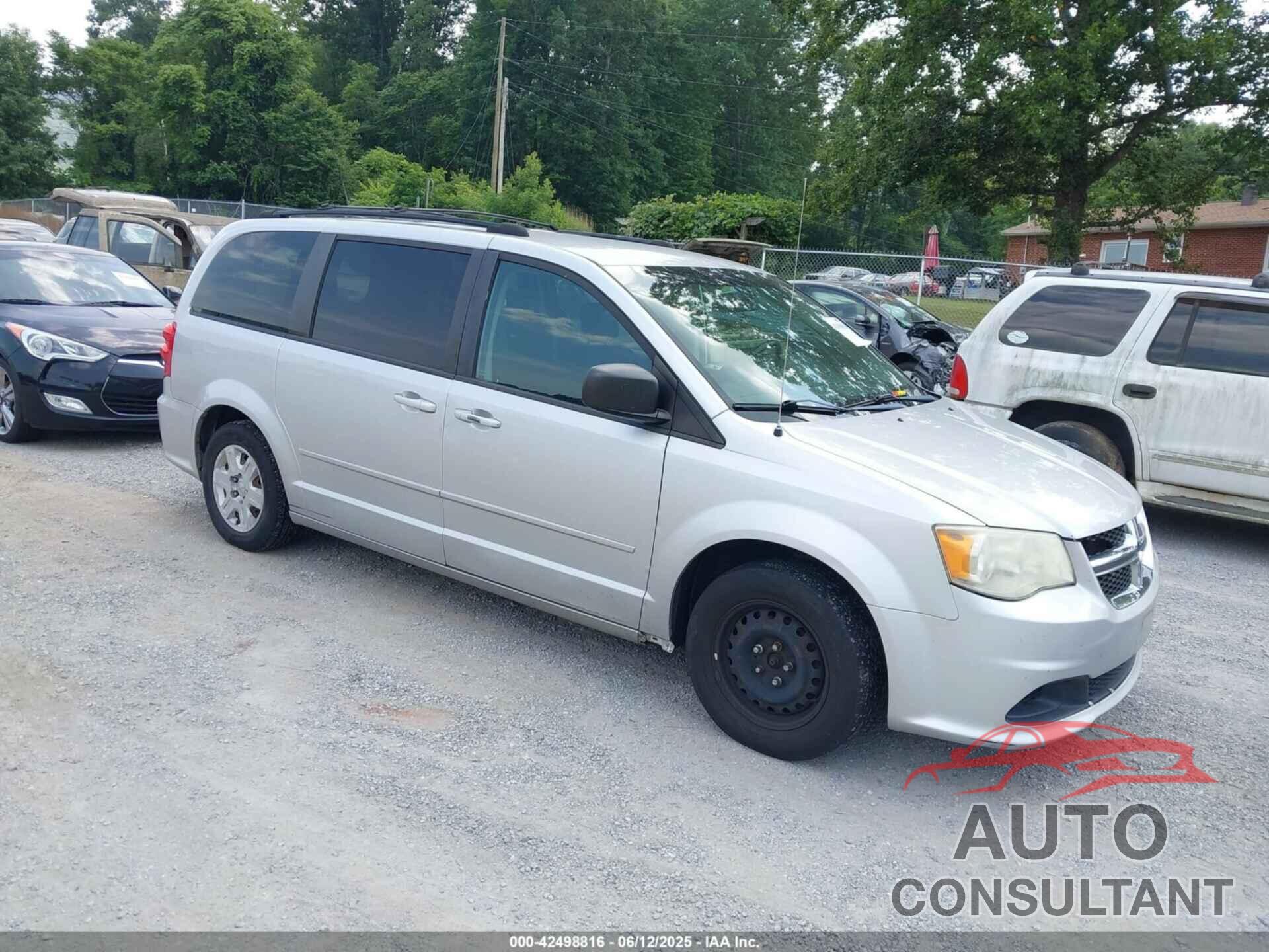 DODGE GRAND CARAVAN 2012 - 2C4RDGBG6CR322182