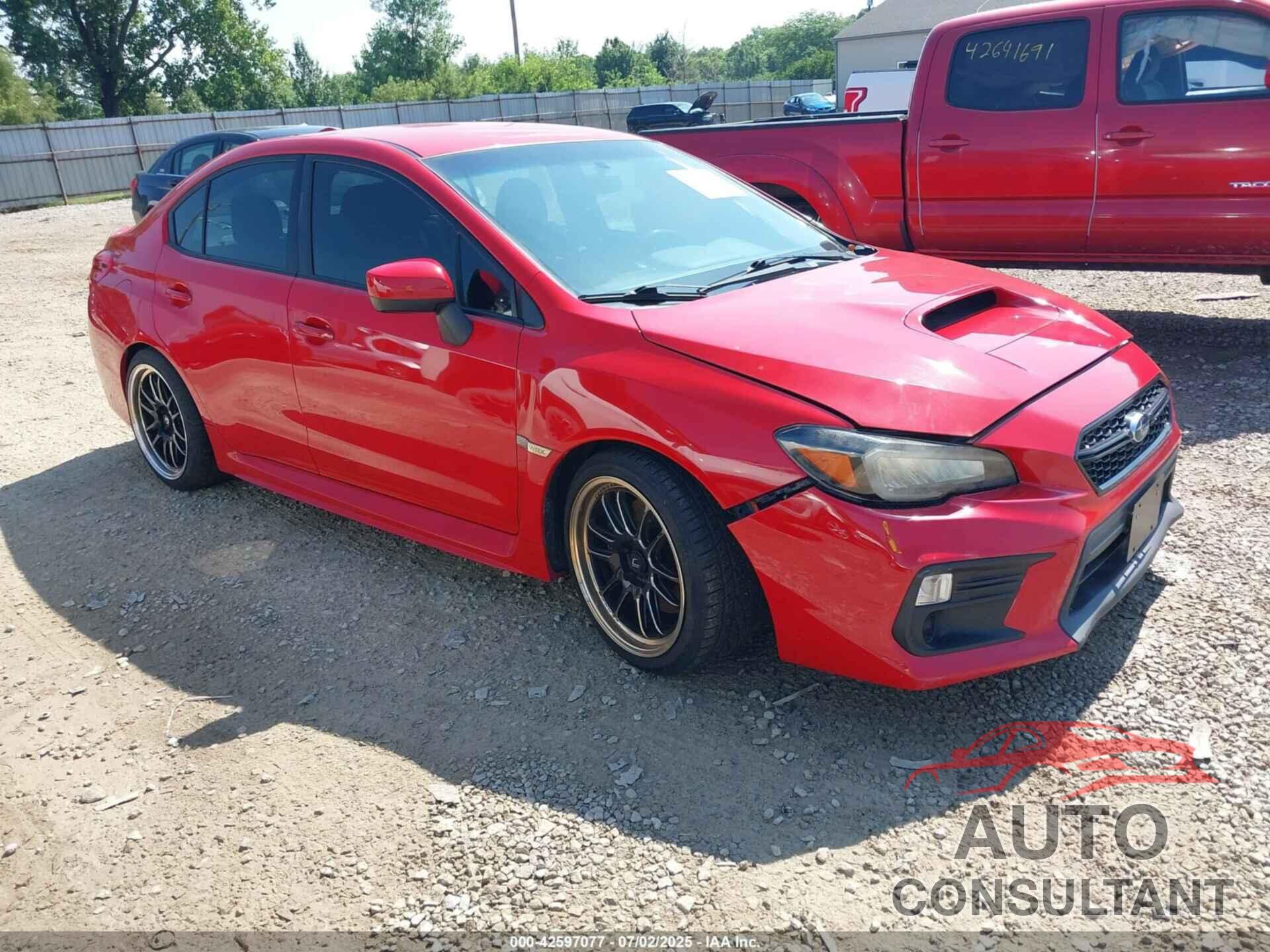 SUBARU WRX 2019 - JF1VA1A60K9820952