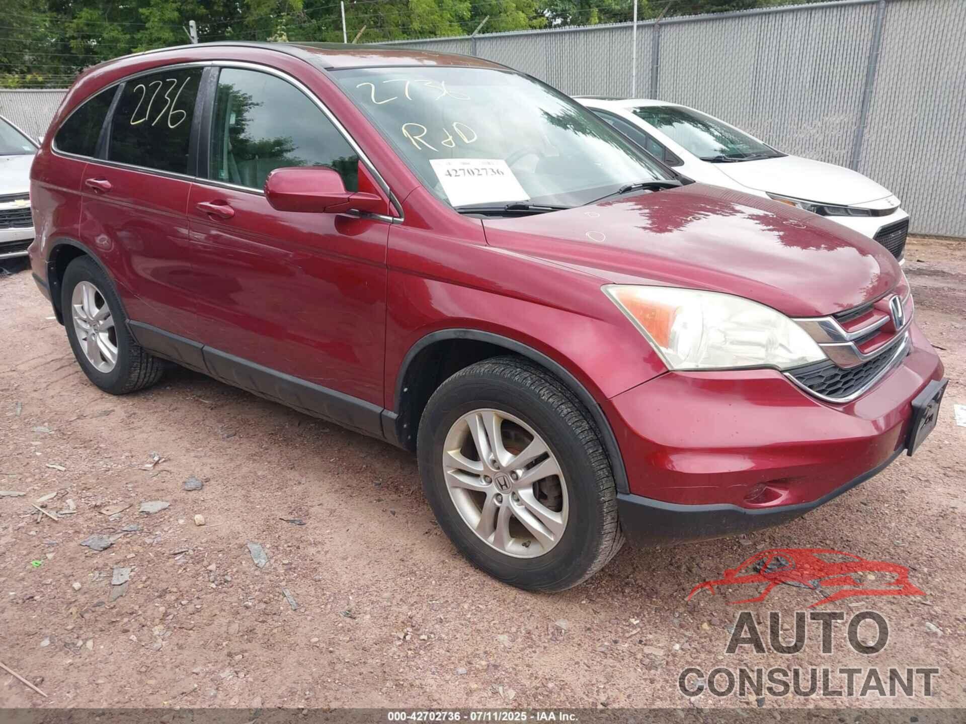 HONDA CR-V 2010 - 5J6RE4H71AL029177