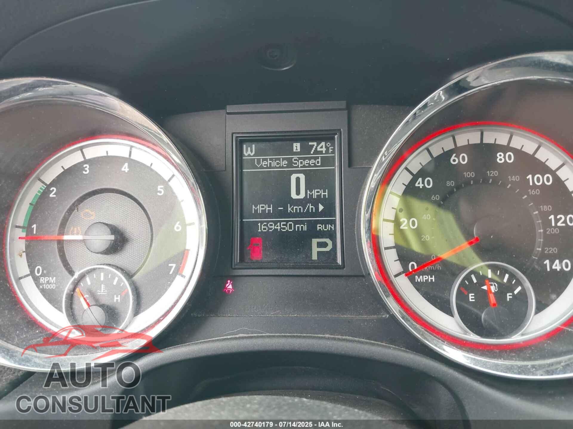 DODGE DURANGO 2012 - 1C4RDJAG0CC295066