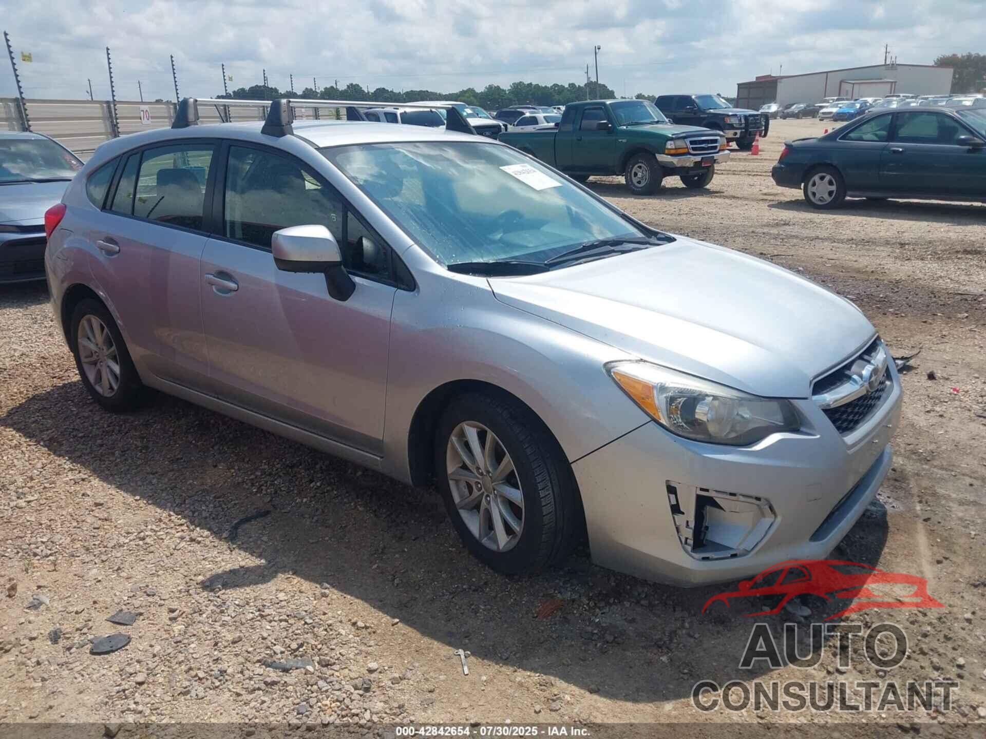 SUBARU IMPREZA 2013 - JF1GPAC65D2898594