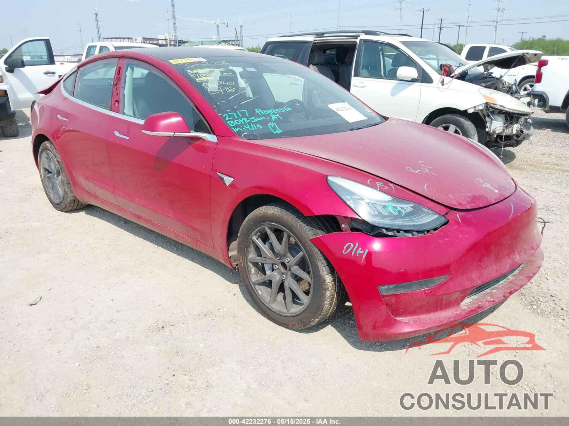 TESLA MODEL 3 2018 - 5YJ3E1EA1JF051340