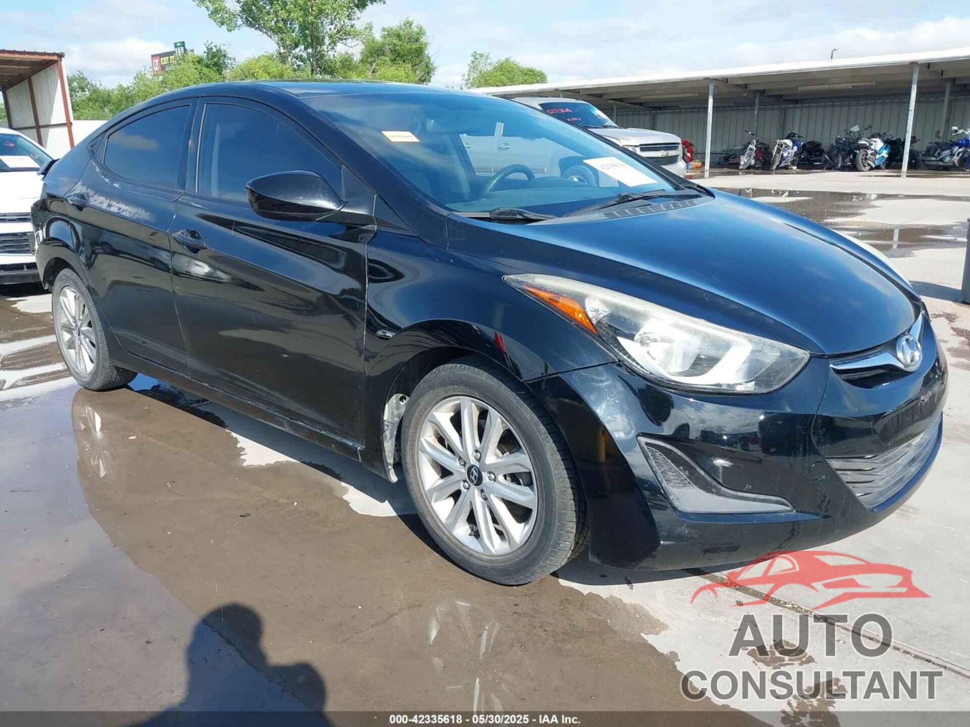 HYUNDAI ELANTRA 2014 - KMHDH4AE0EU179731