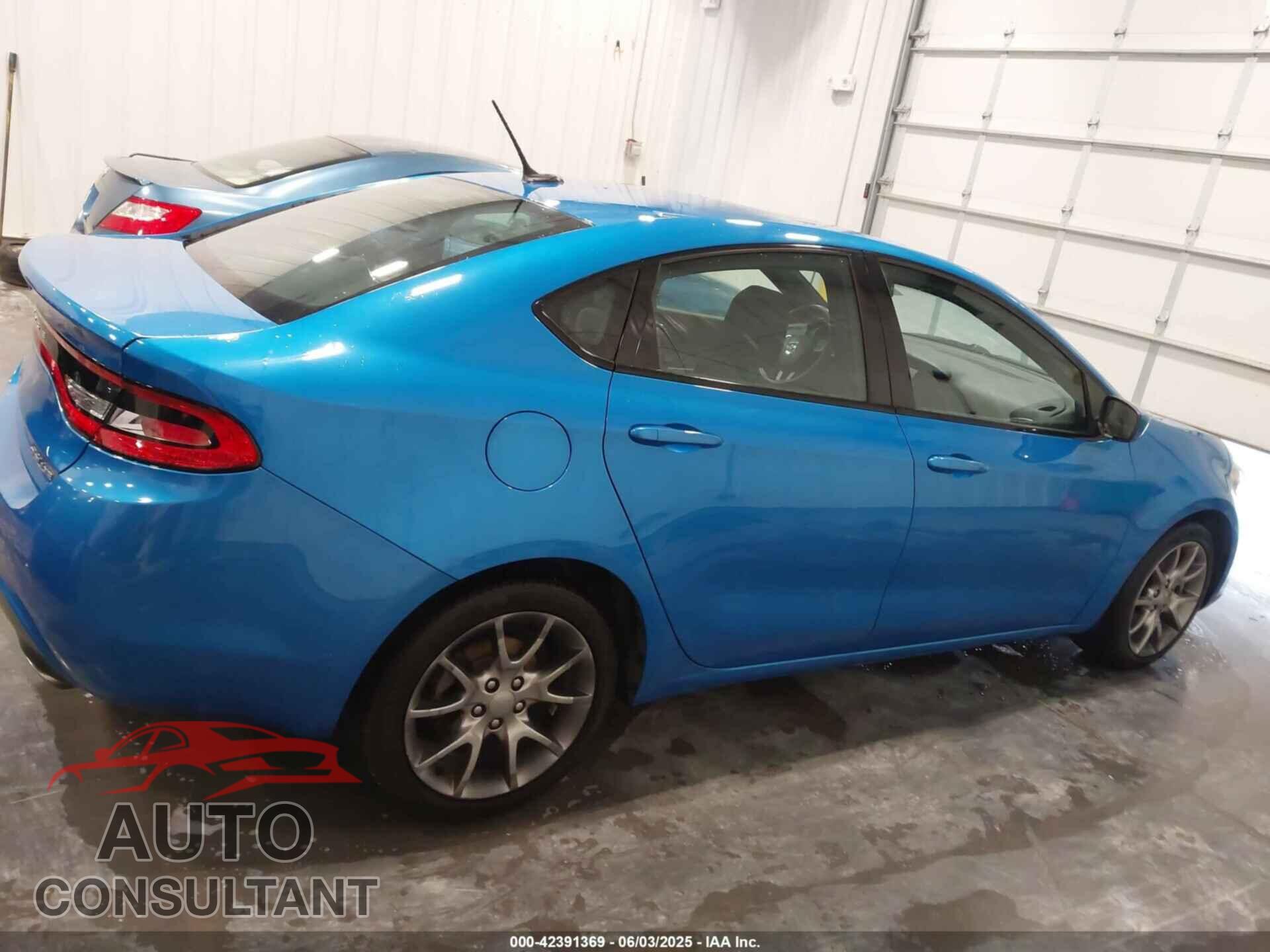 DODGE DART 2015 - 1C3CDFBB1FD165807