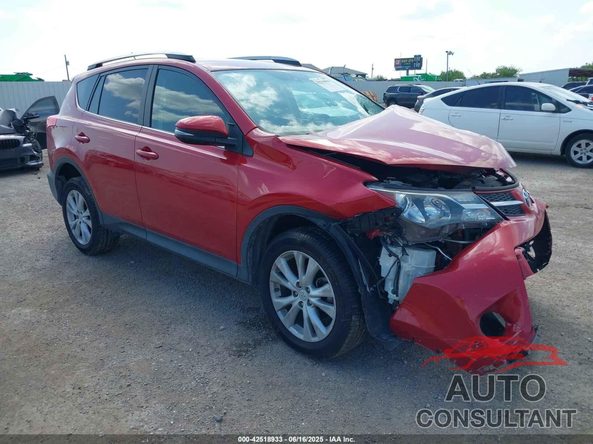 TOYOTA RAV4 2013 - 2T3YFREV4DW001163