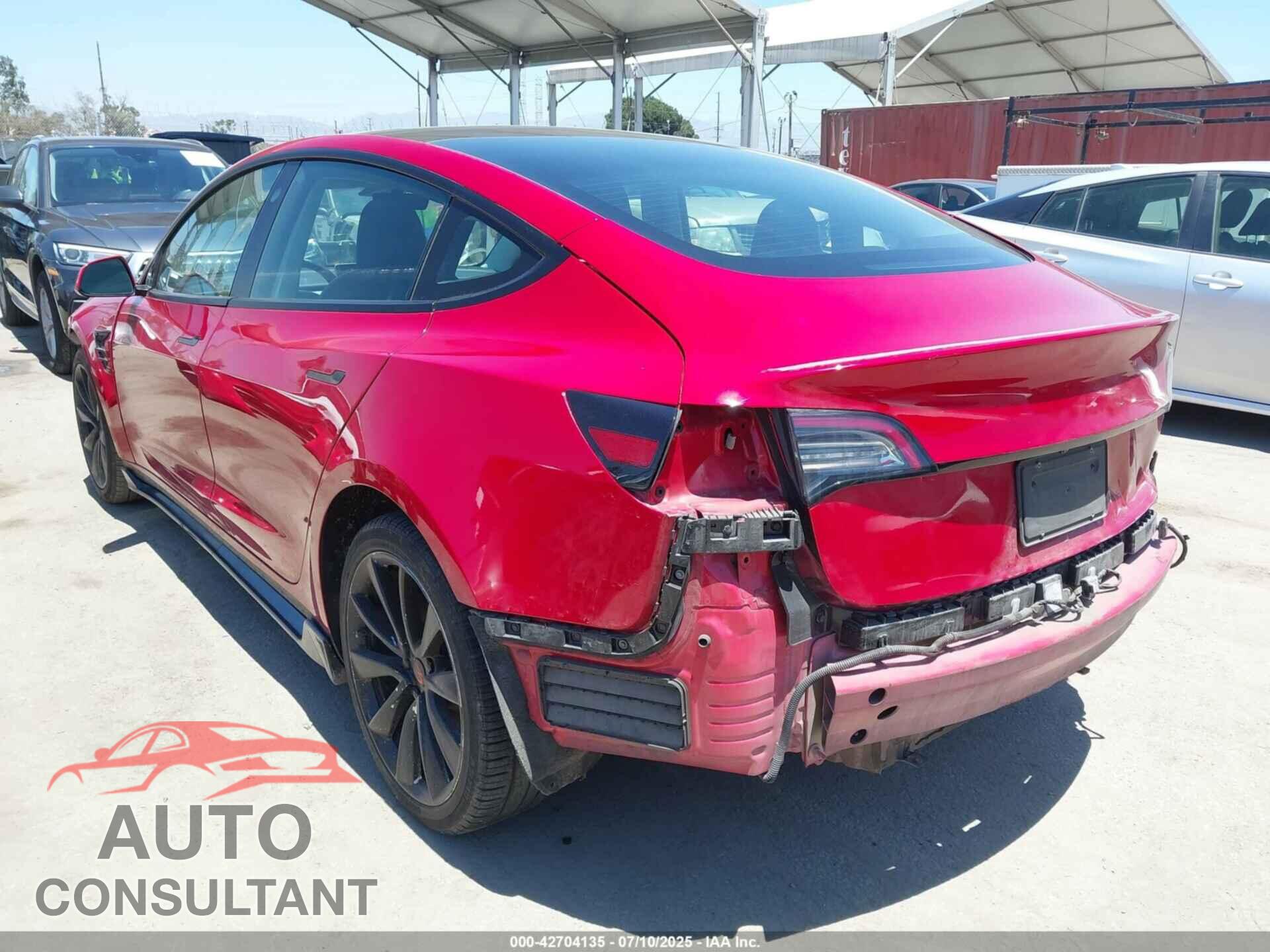 TESLA MODEL 3 2023 - 5YJ3E1EA4PF454981