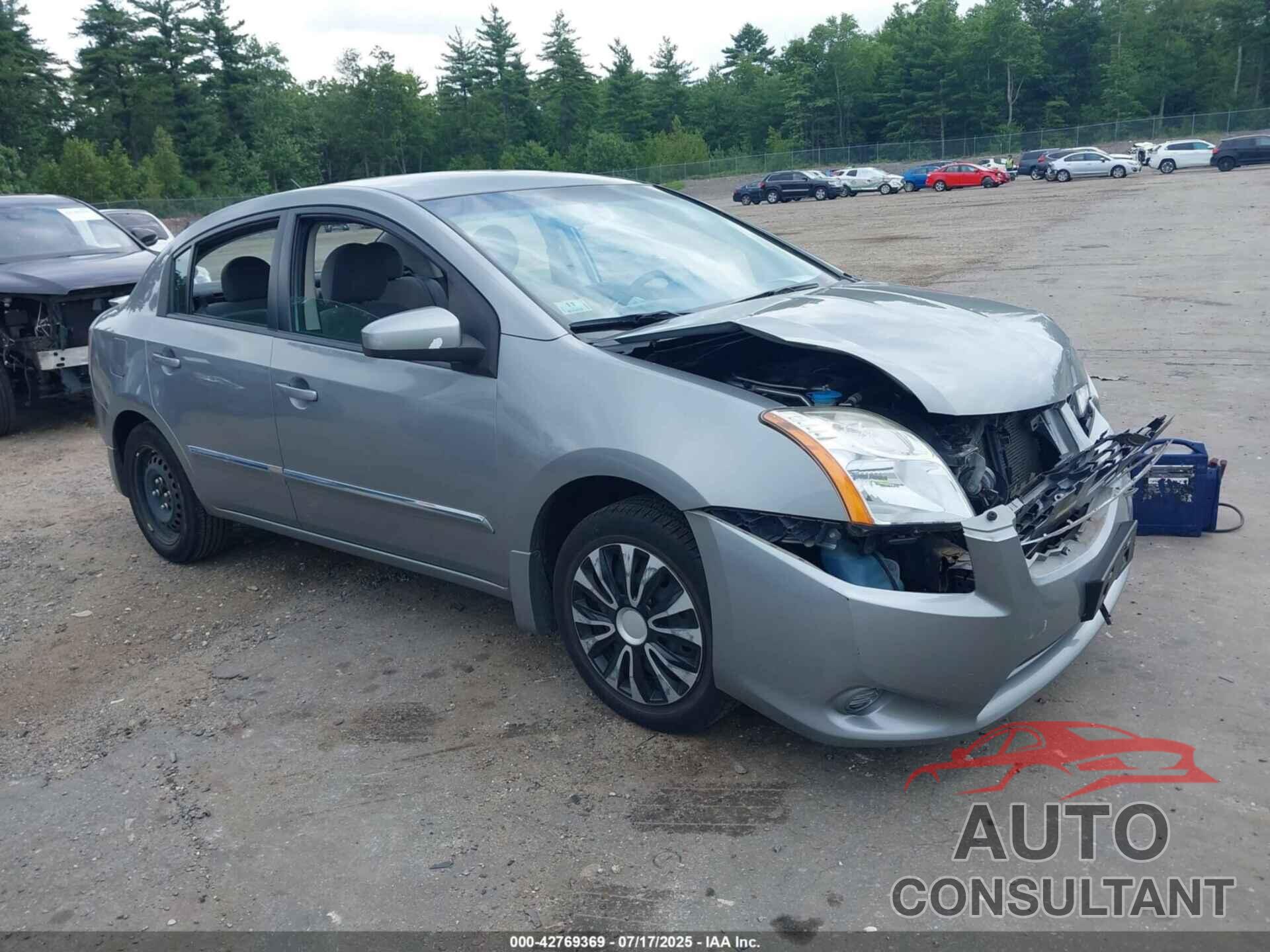NISSAN SENTRA 2012 - 3N1AB6AP0CL743443