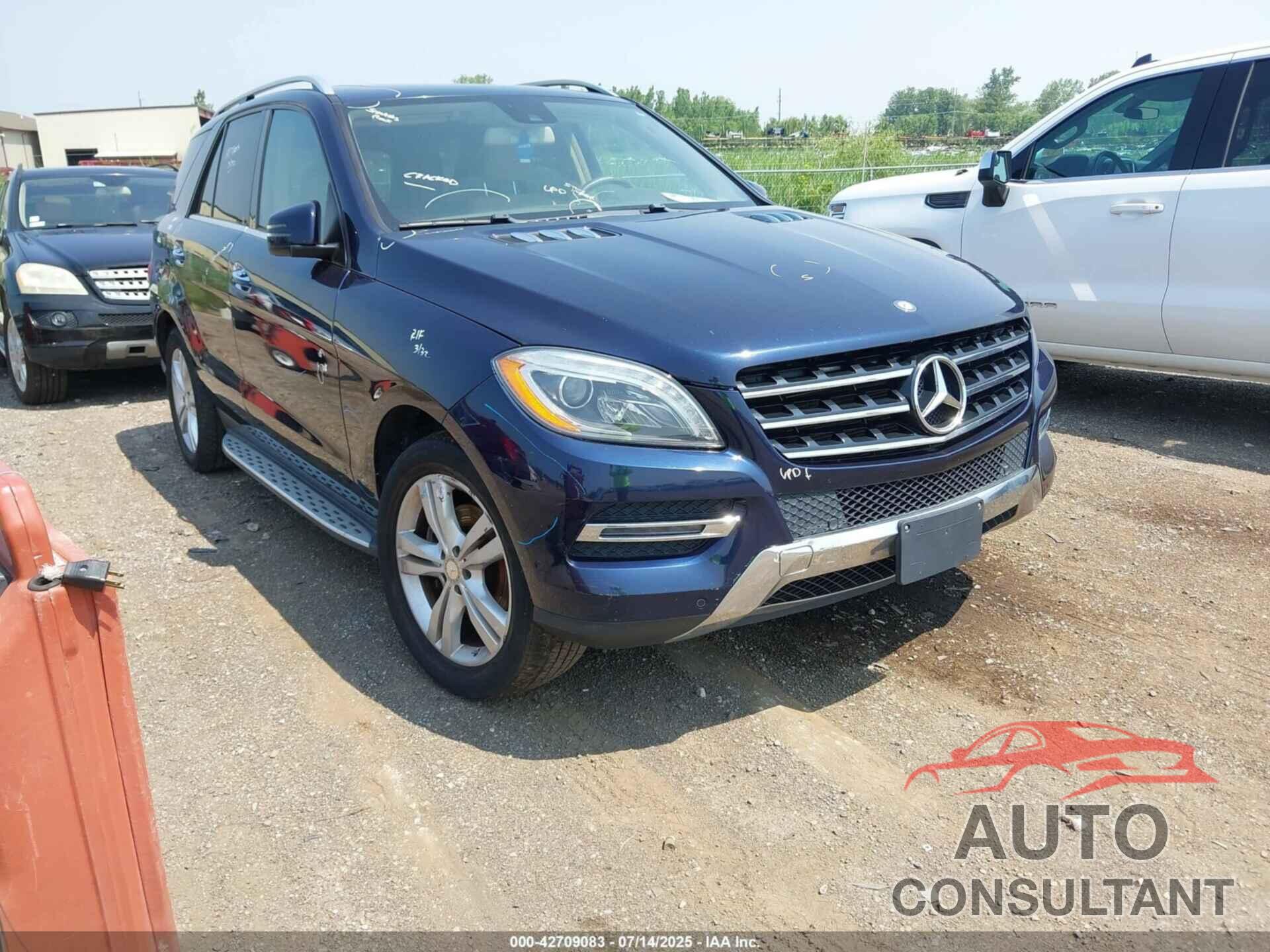 MERCEDES-BENZ ML 350 2015 - 4JGDA5HB6FA537553