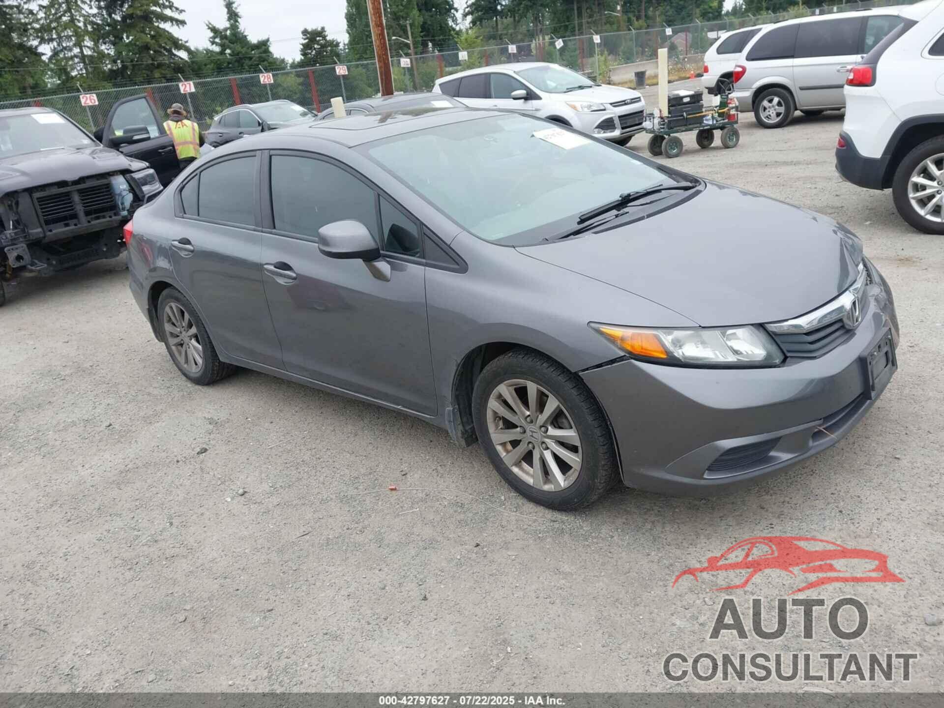 HONDA CIVIC 2012 - 19XFB2F80CE005546