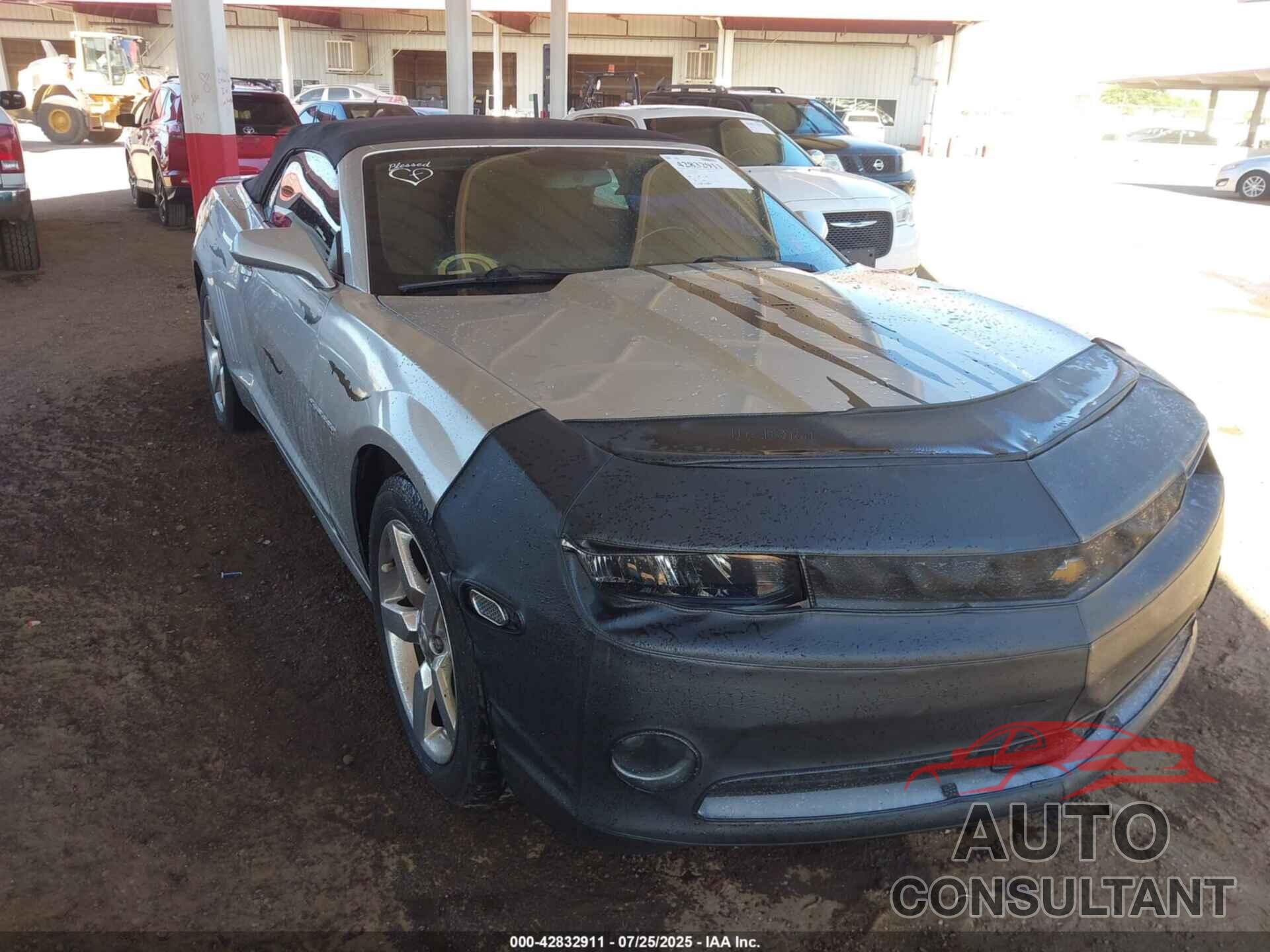 CHEVROLET CAMARO 2014 - 2G1FB3D33E9265057