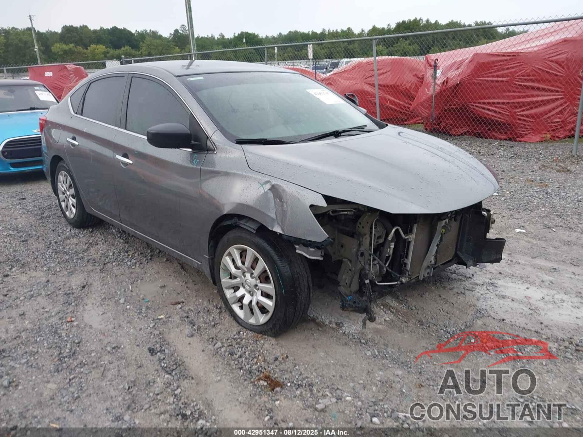 NISSAN SENTRA 2017 - 3N1AB7AP3HY340279