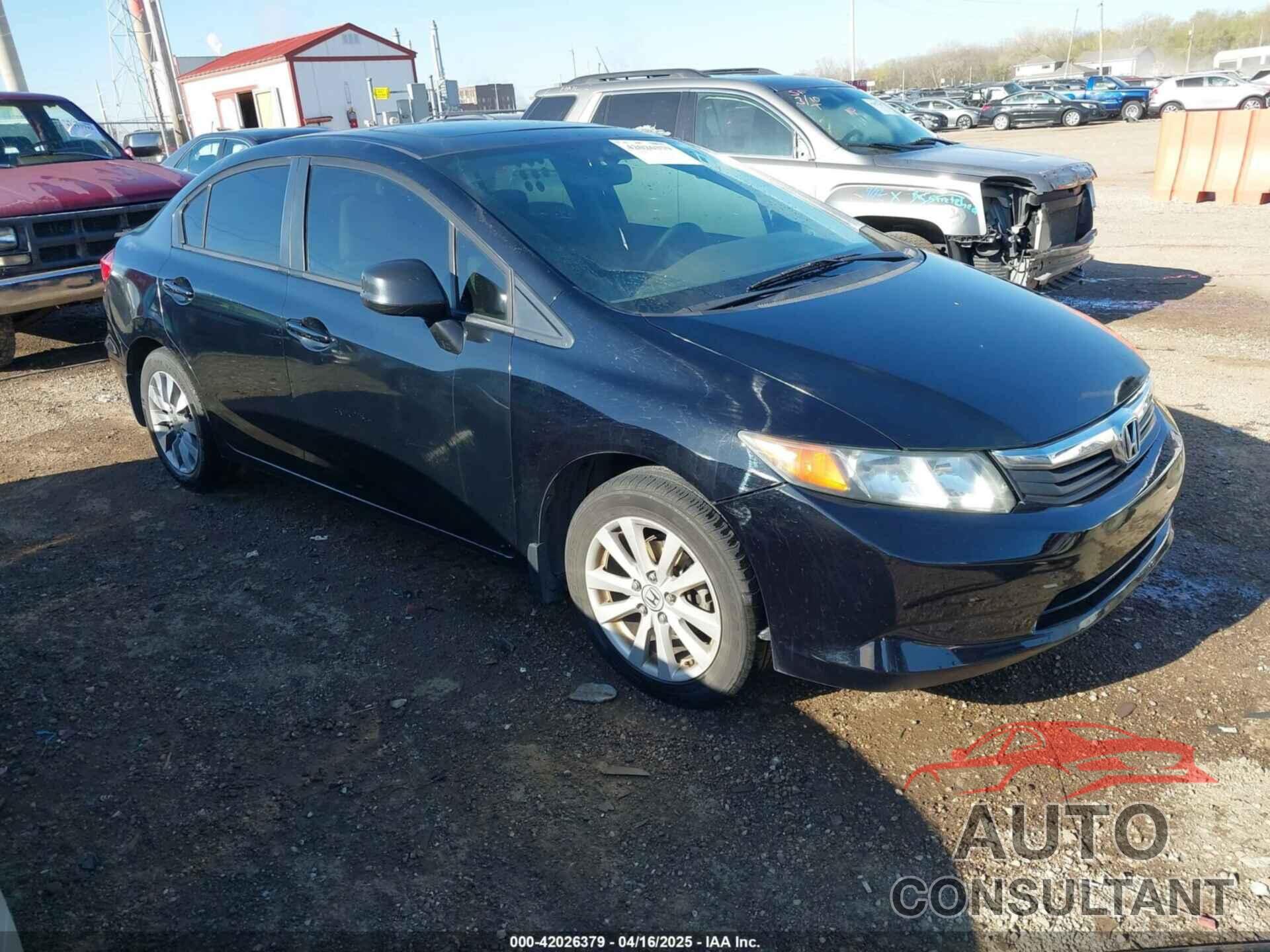HONDA CIVIC 2012 - 2HGFB2F86CH500341