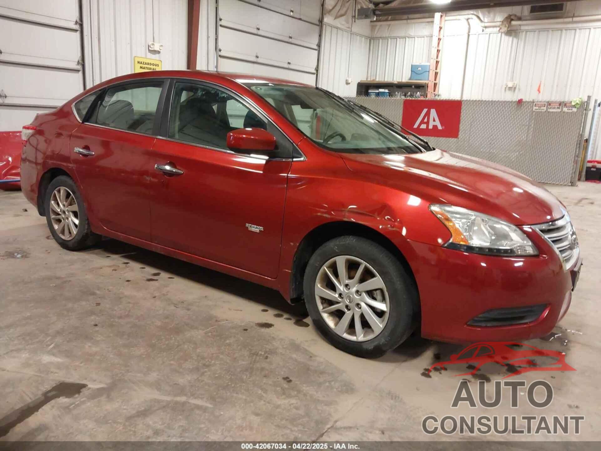 NISSAN SENTRA 2015 - 3N1AB7APXFY350434