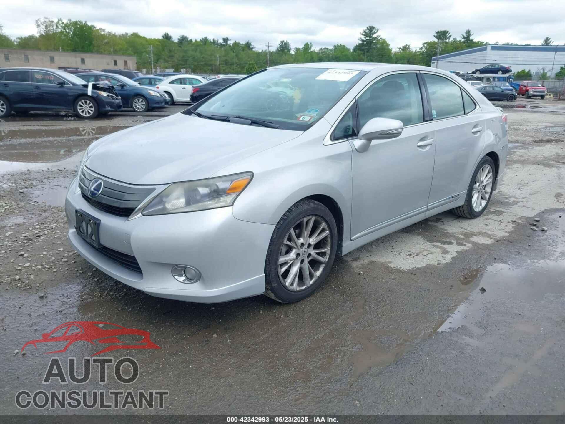 LEXUS HS 250H 2010 - JTHBB1BA8A2011444