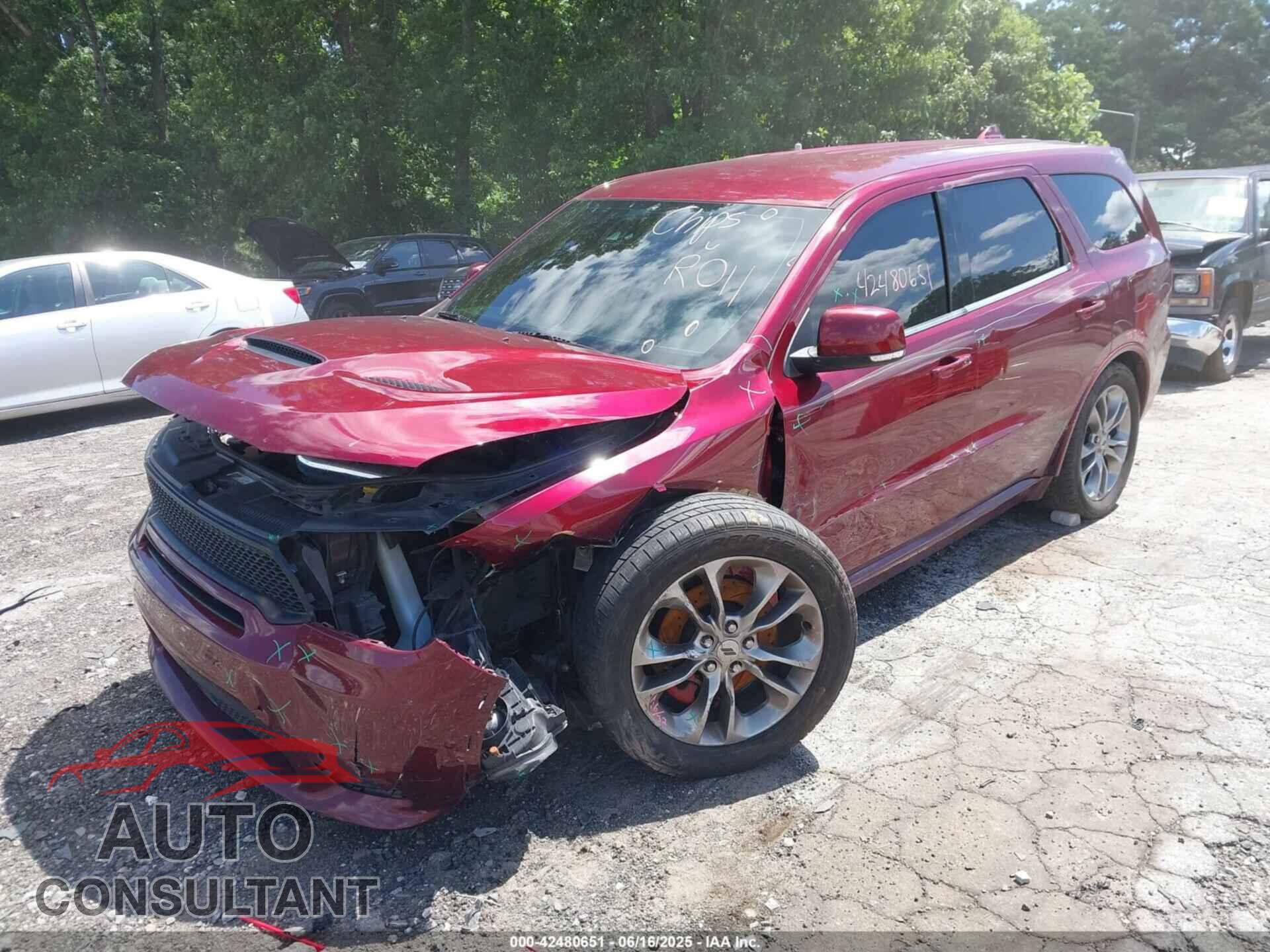 DODGE DURANGO 2019 - 1C4SDJCT9KC631548