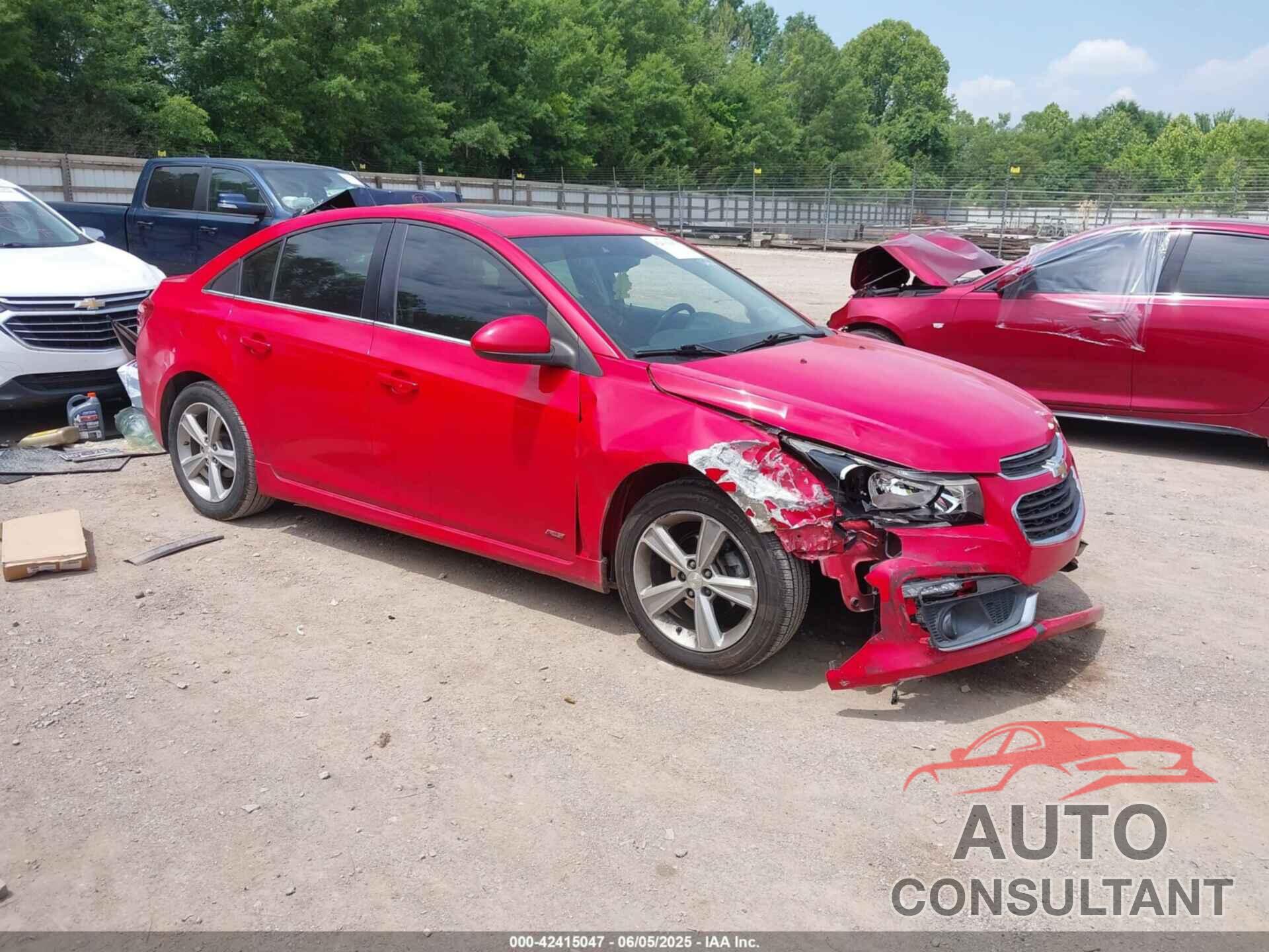 CHEVROLET CRUZE 2015 - 1G1PE5SB4F7127466