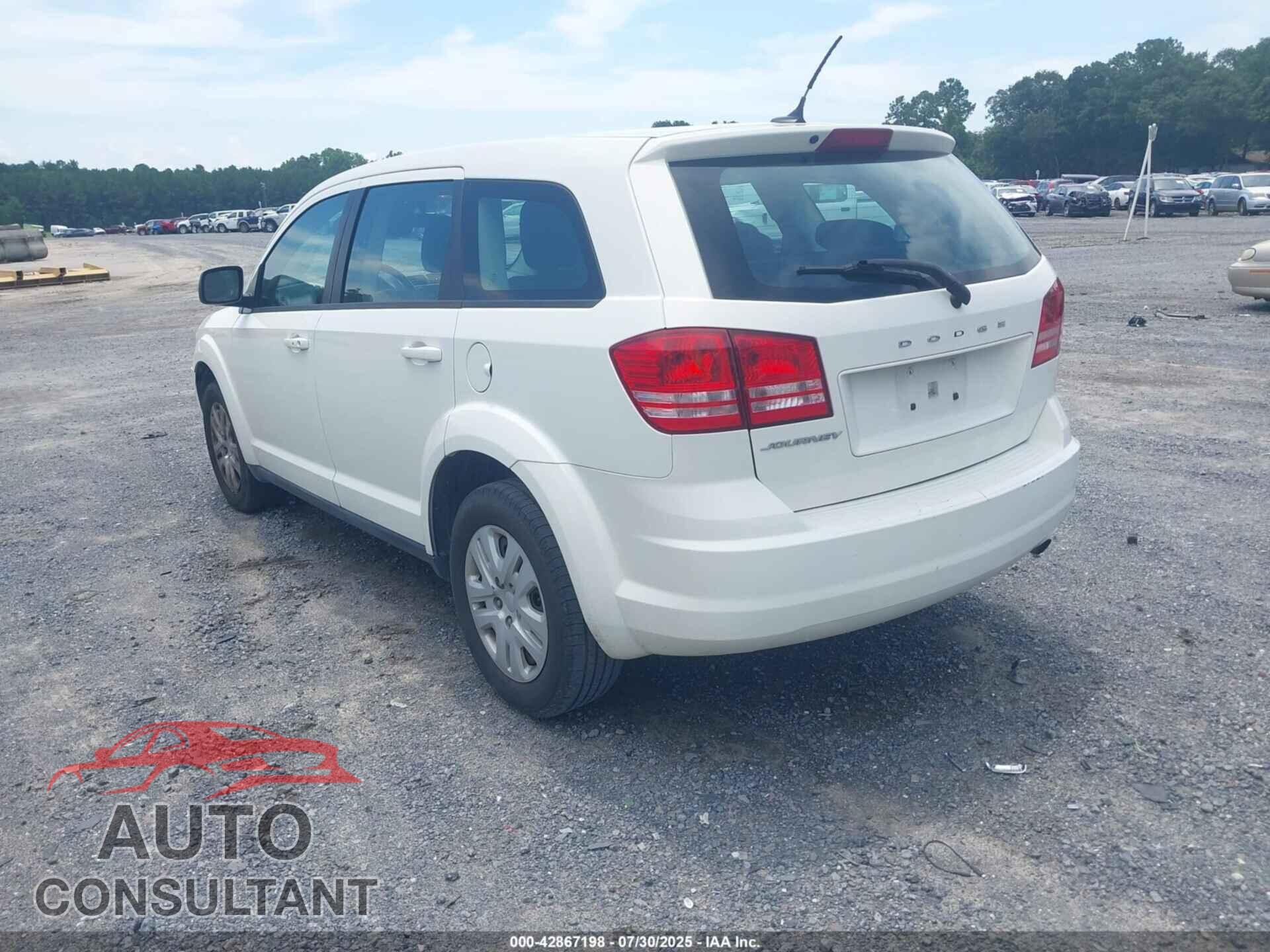 DODGE JOURNEY 2014 - 3C4PDCAB0ET287953