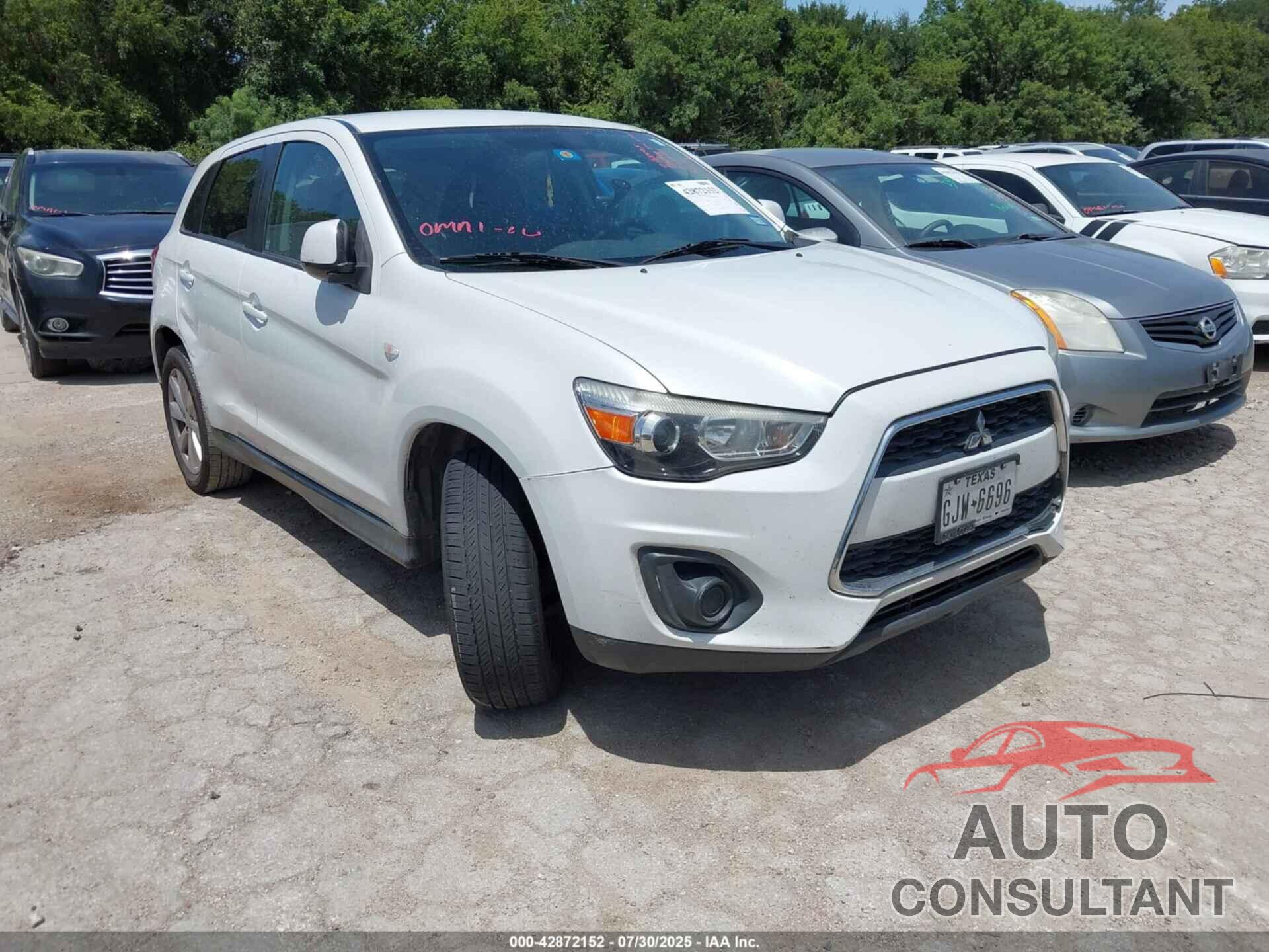 MITSUBISHI OUTLANDER SPORT 2015 - 4A4AP3AU9FE039046