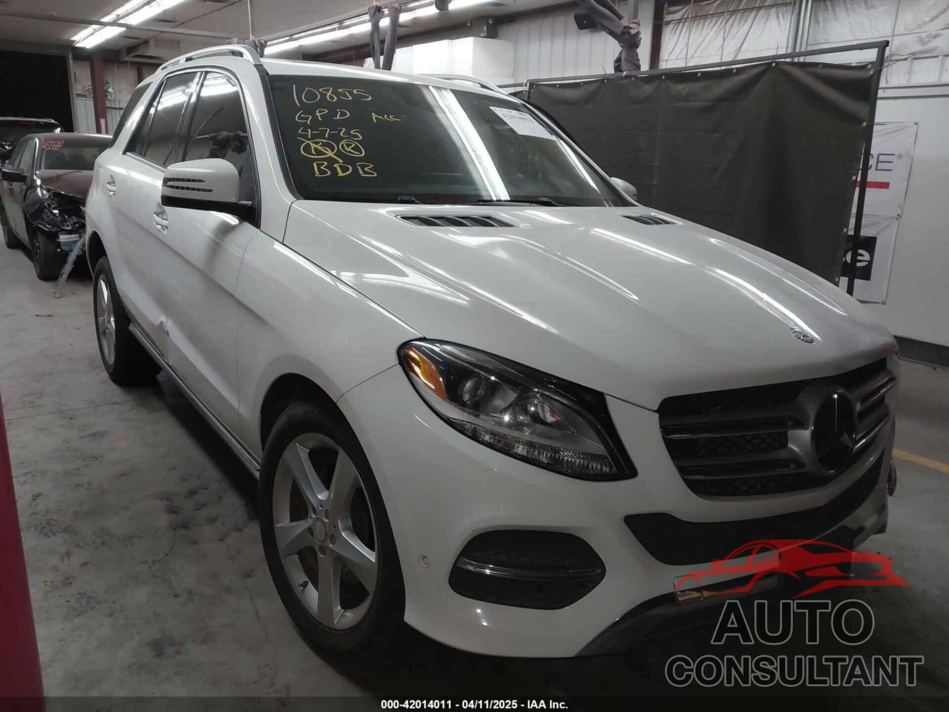 MERCEDES-BENZ GLE 350 2017 - 4JGDA5JB4HA846628