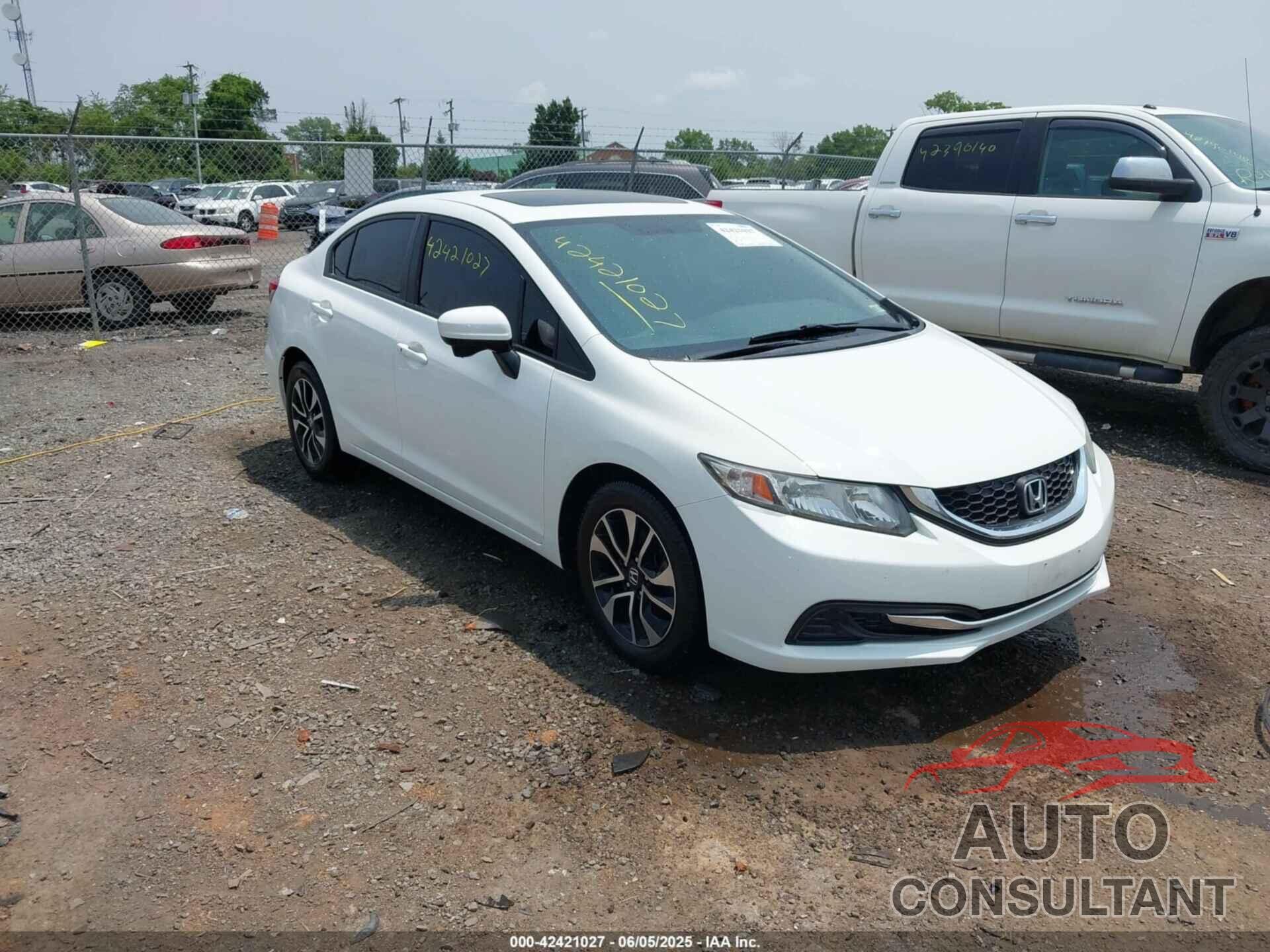 HONDA CIVIC 2015 - 19XFB2F84FE298999