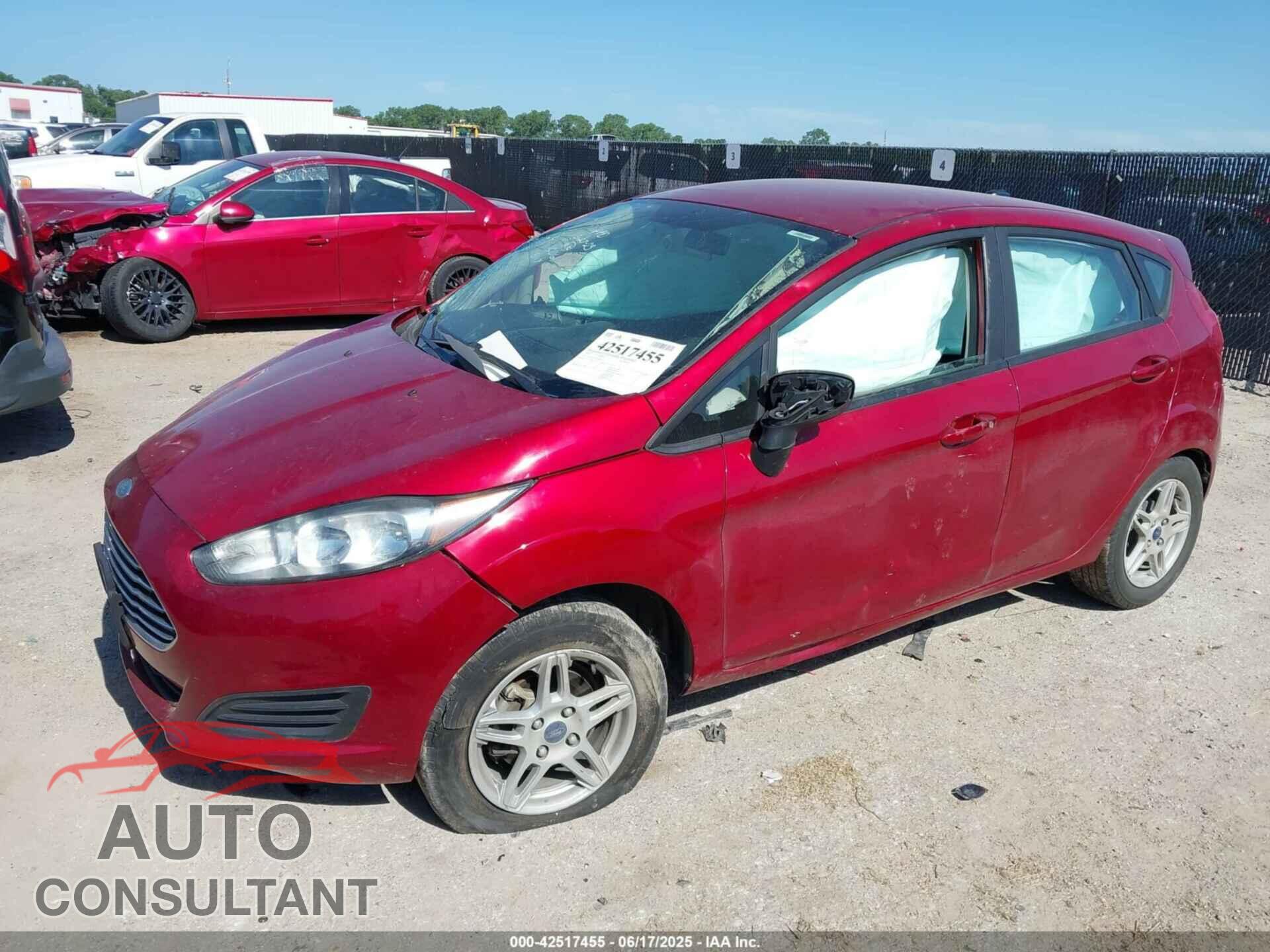 FORD FIESTA 2017 - 3FADP4EJ7HM148117