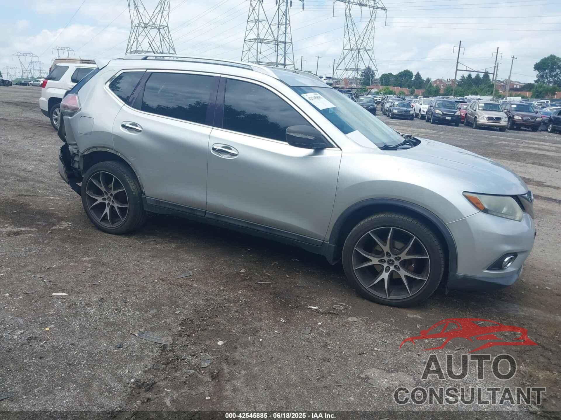NISSAN ROGUE 2015 - 5N1AT2MVXFC769945