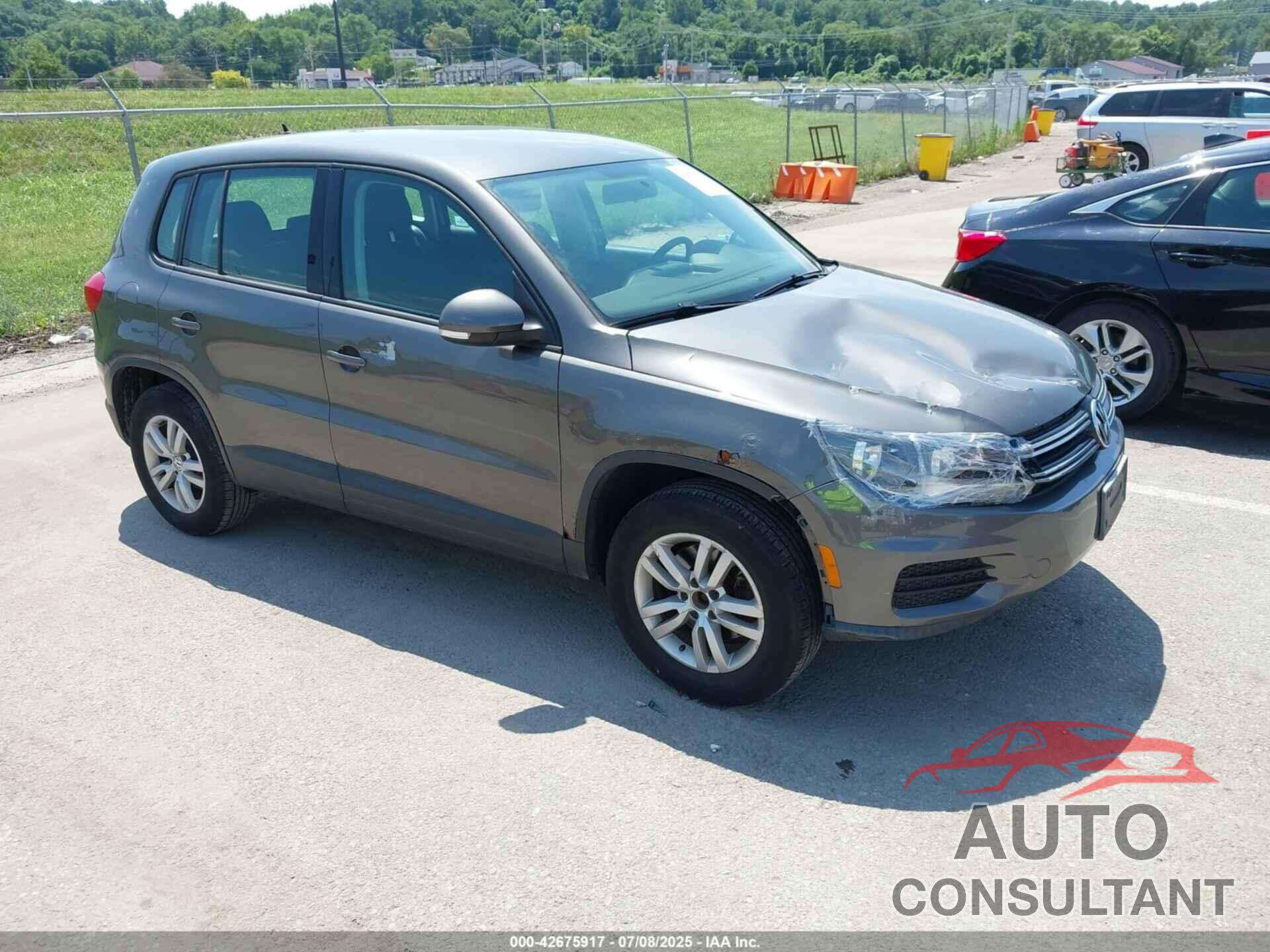 VOLKSWAGEN TIGUAN 2012 - WVGBV7AX9CW083908