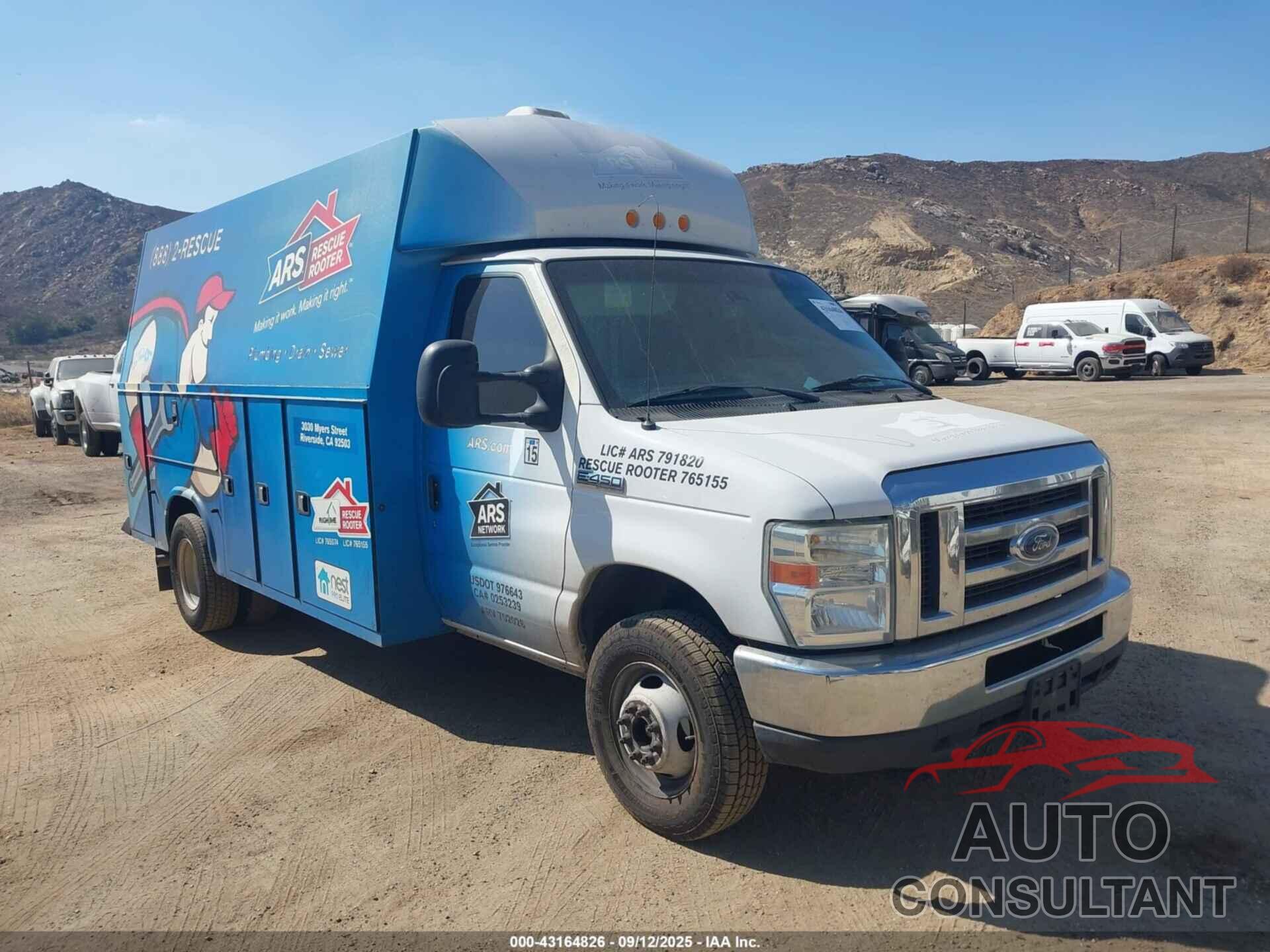 FORD E-450 CUTAWAY 2016 - 1FDXE4FS6GDC46646