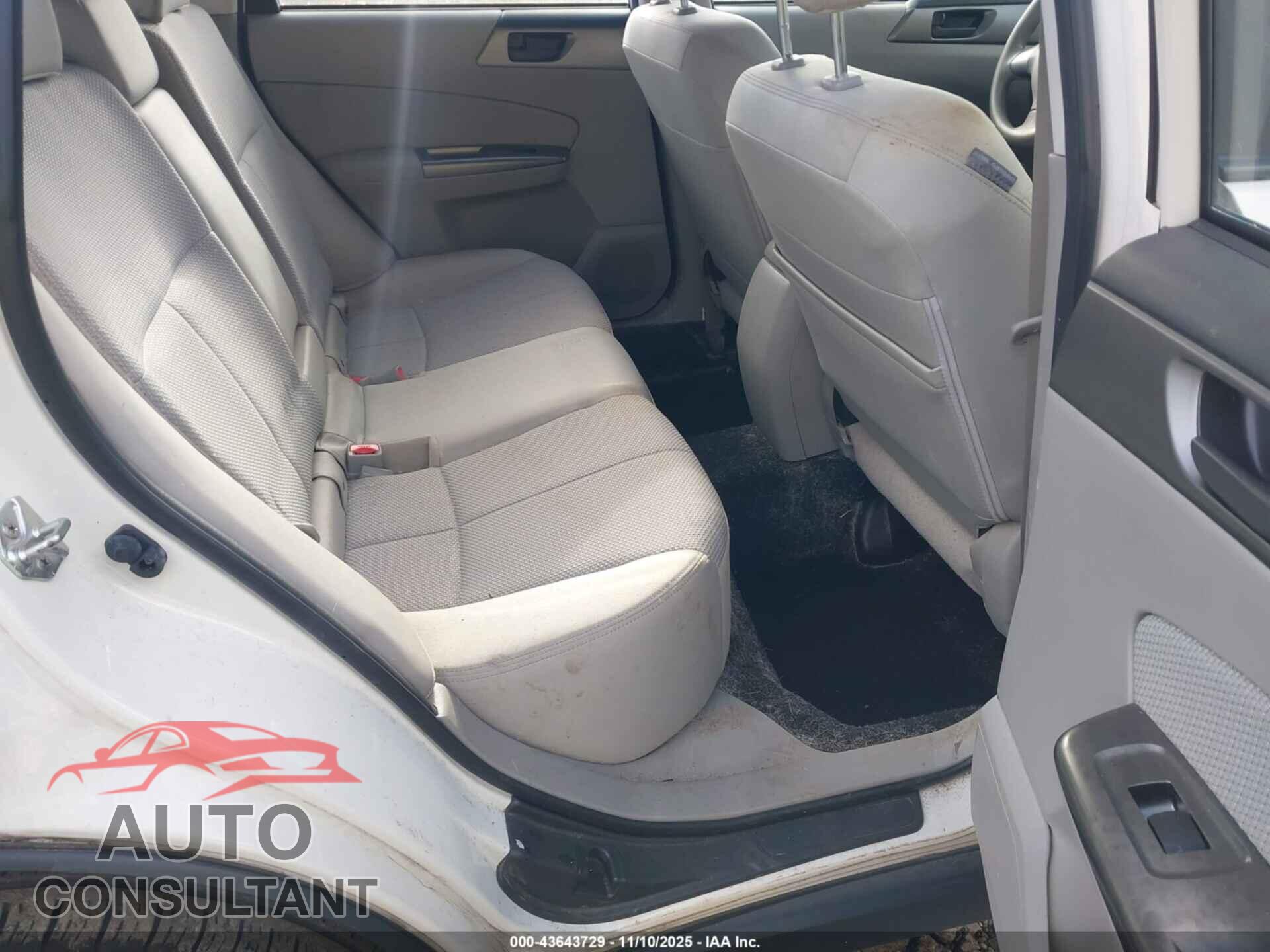 SUBARU FORESTER 2012 - JF2SHABC2CH402060
