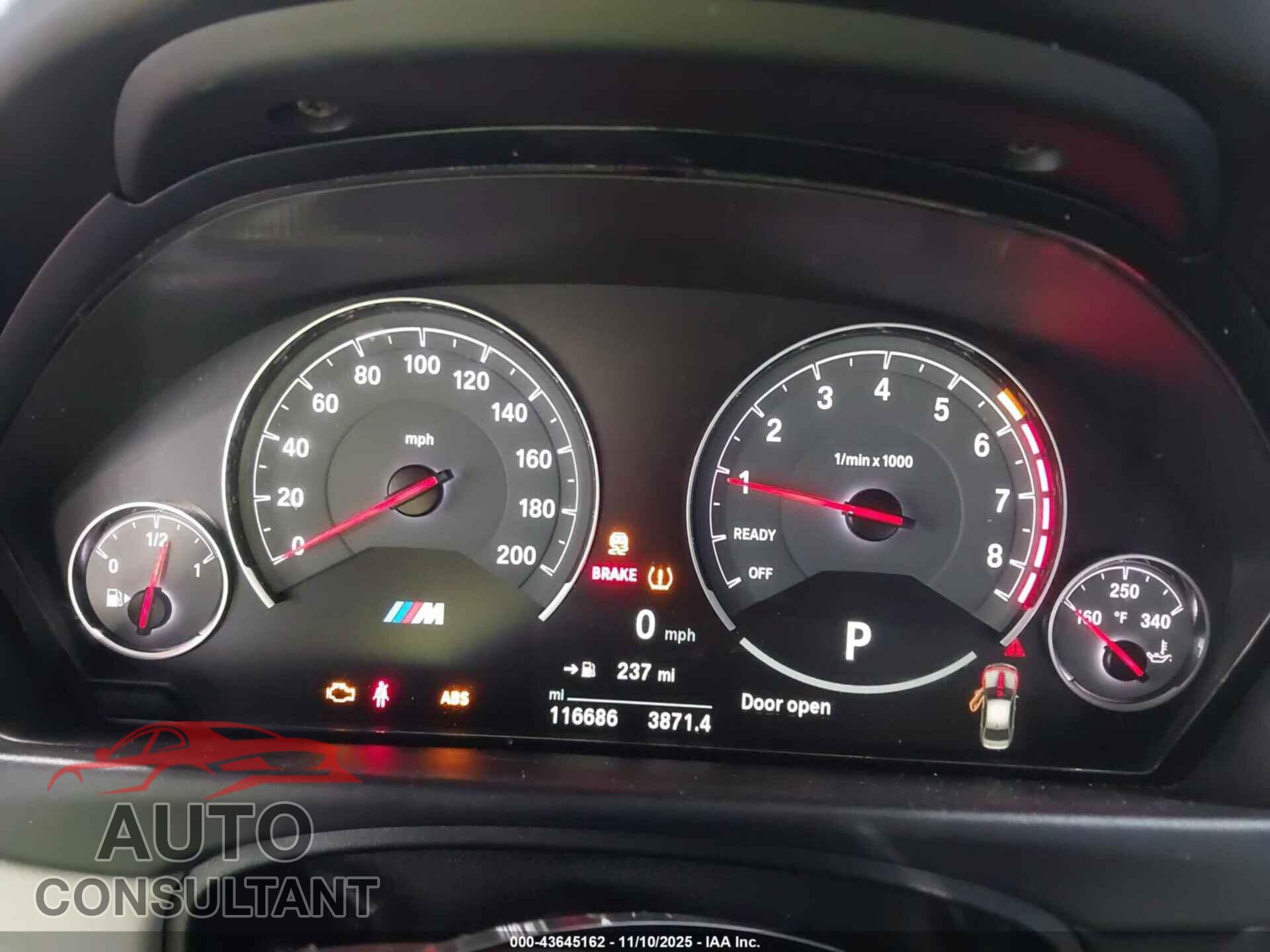BMW M3 2016 - WBS8M9C57GP966780