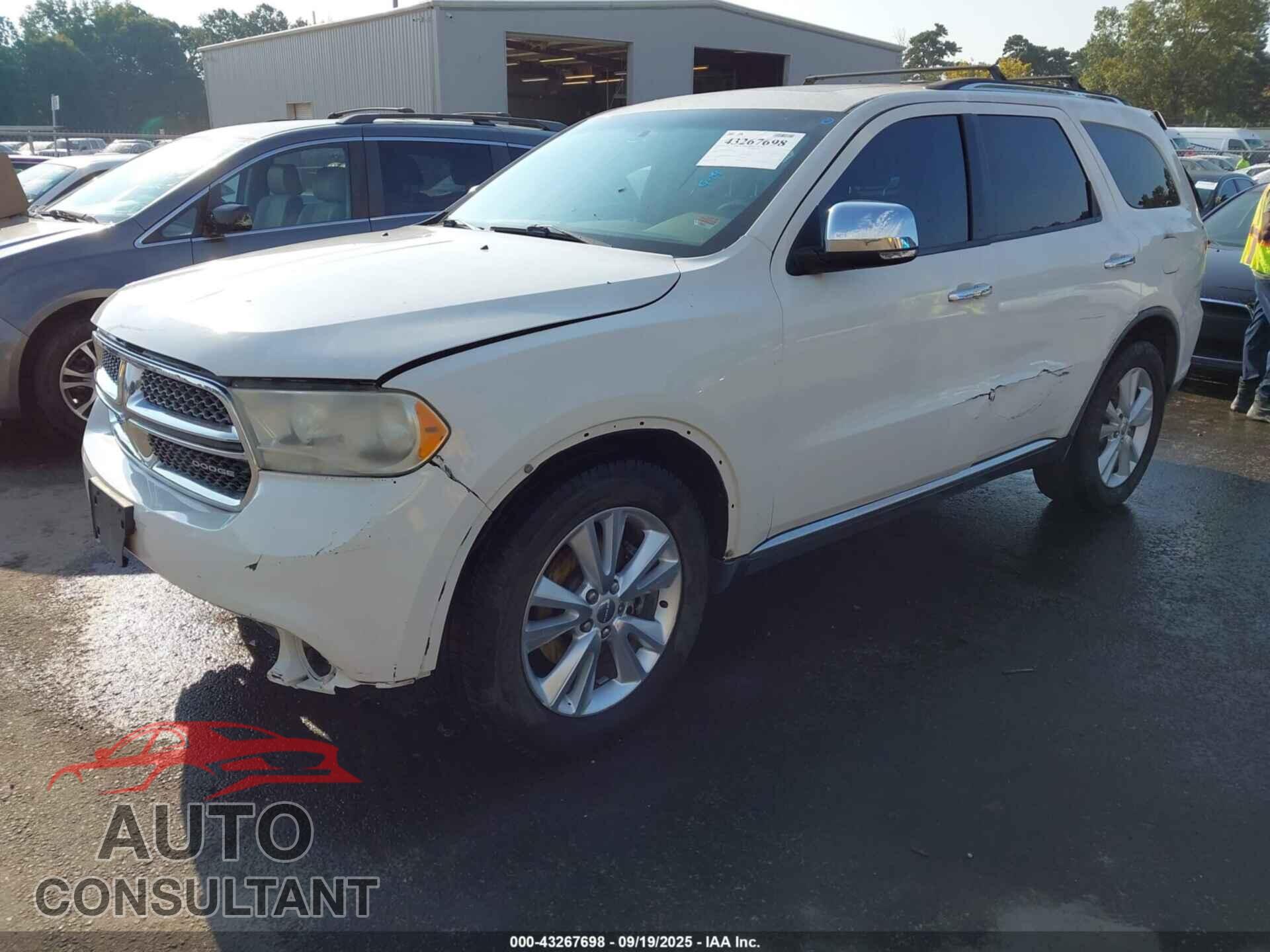 DODGE DURANGO 2011 - 1D4SD4GT6BC628041