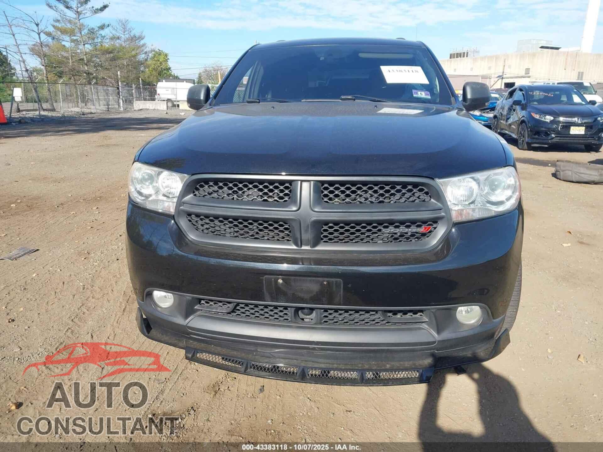 DODGE DURANGO 2013 - 1C4RDJEG7DC554258